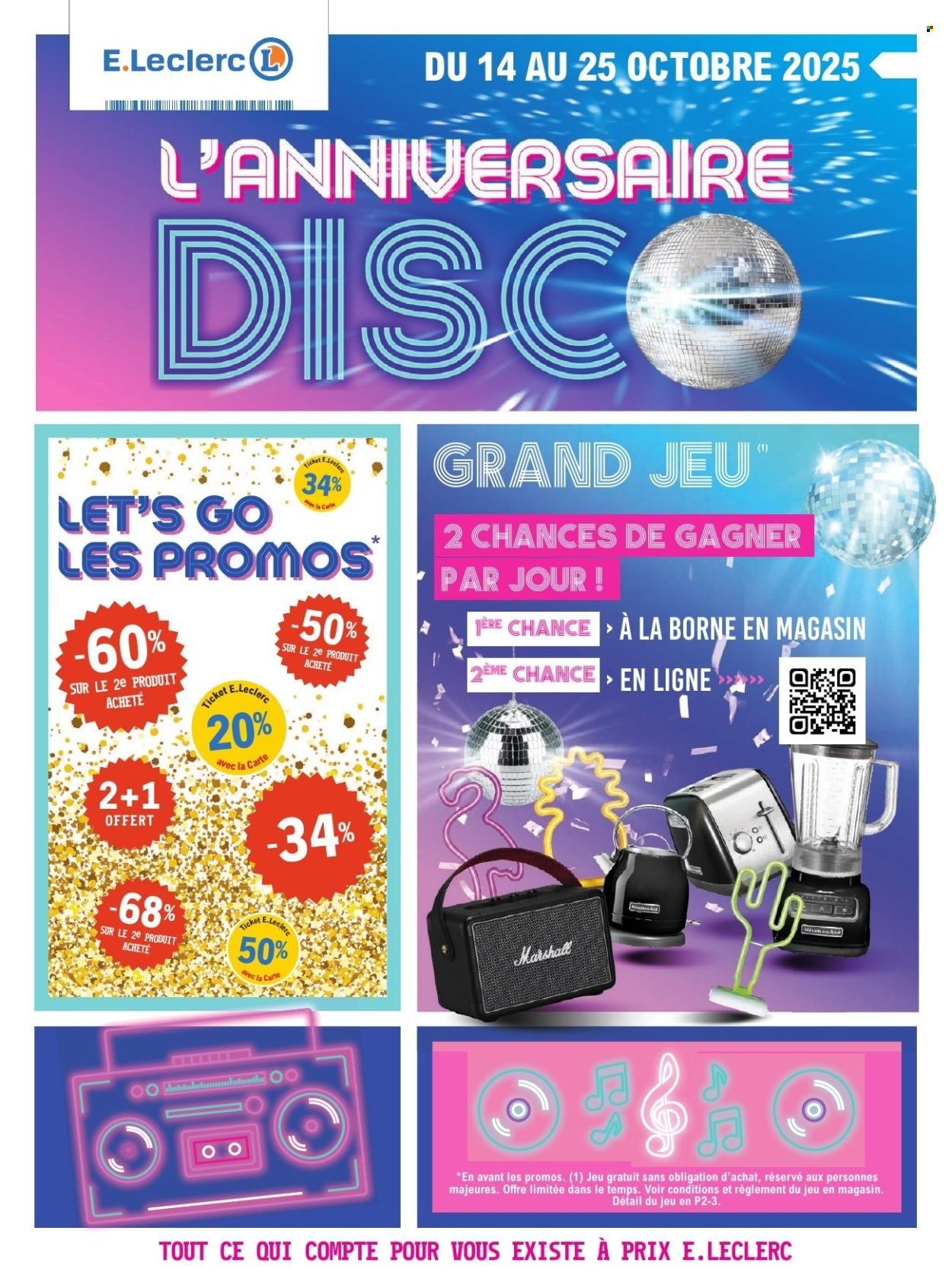 Catalogue E.LECLERC - ANNIVERSAIRE (2025-10-14 - 2025-10-25)