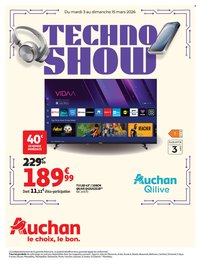 Catalogue AUCHAN - High tech électroménager