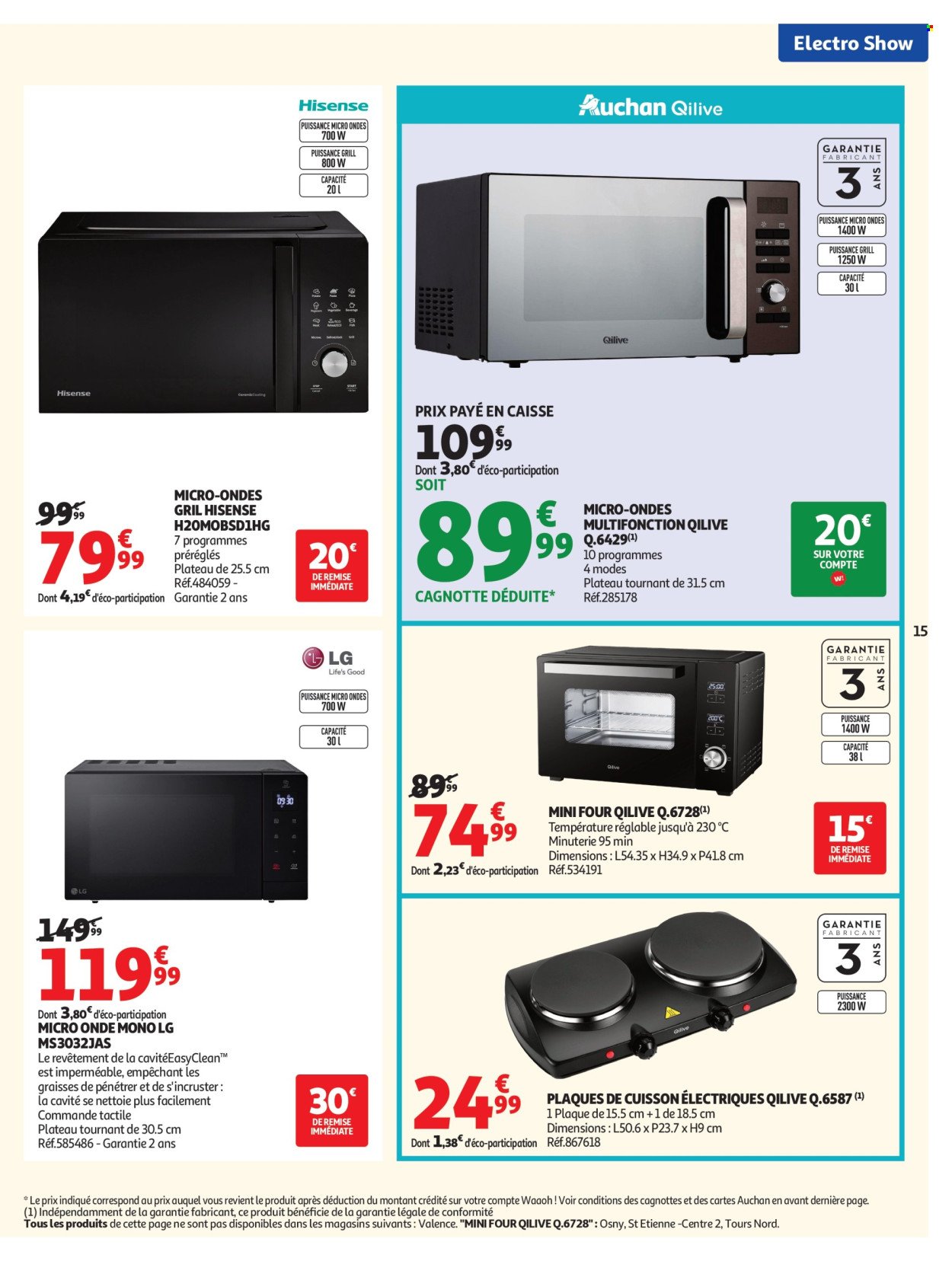 Catalogue AUCHAN - ElectroShow hypermarchés