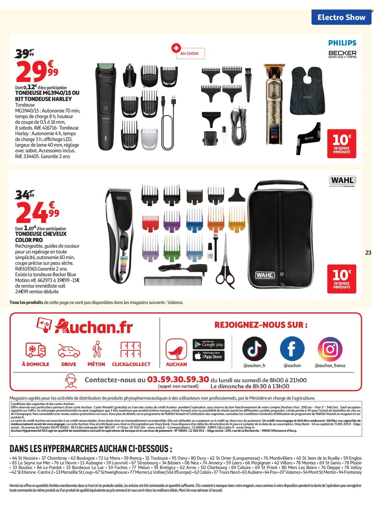 Catalogue AUCHAN - ElectroShow hypermarchés