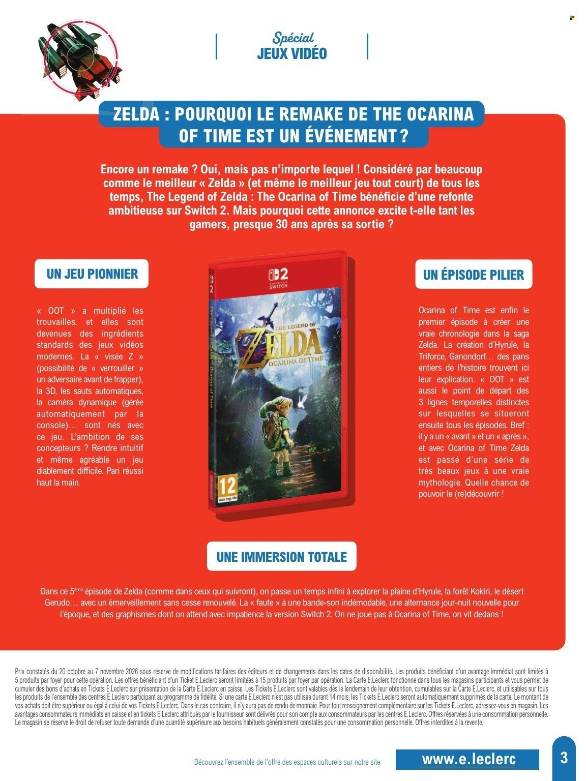 Catalogue E.LECLERC - GUIDE JEU VIDEO