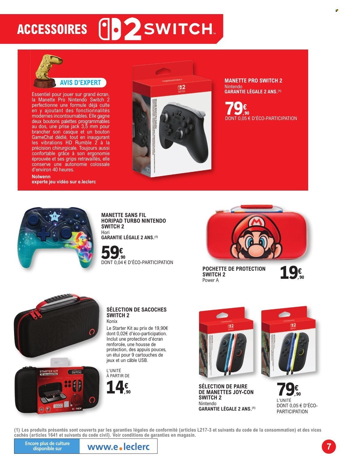 Catalogue E.LECLERC - GUIDE JEU VIDEO
