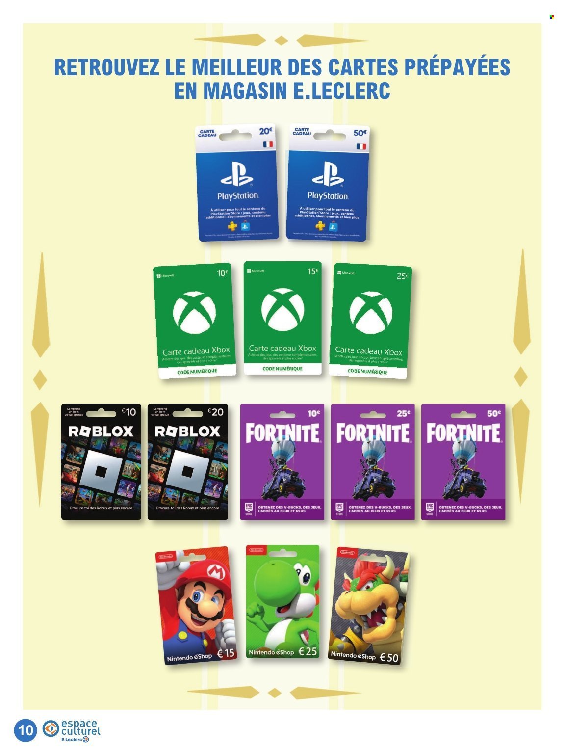 Catalogue E.LECLERC - GUIDE JEU VIDEO