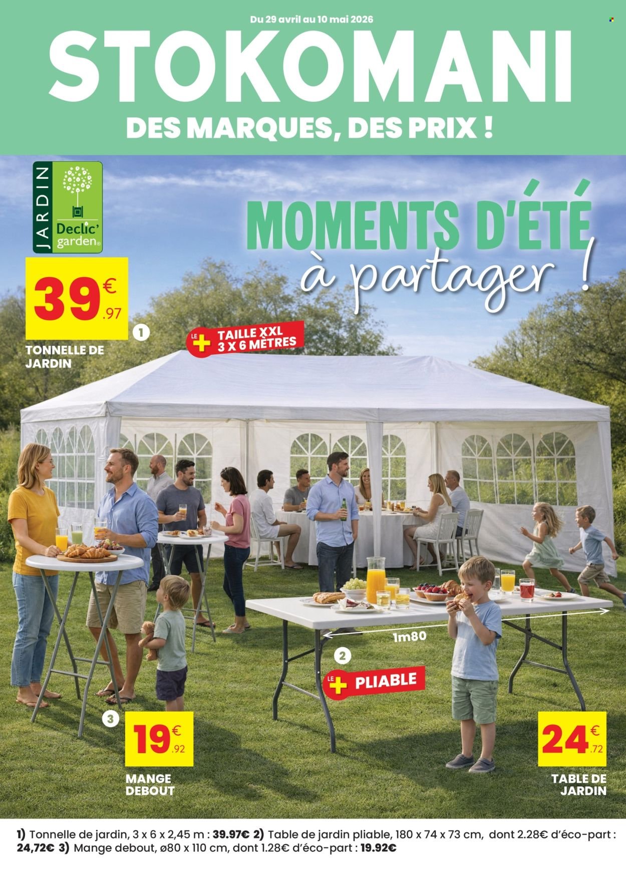 Catalogue STOKOMANI - Du mercredi 29 avril 2026 (2026-04-29 - 2026-05-10)