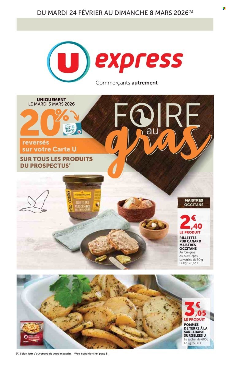 Catalogue U EXPRESS - Foire au gras