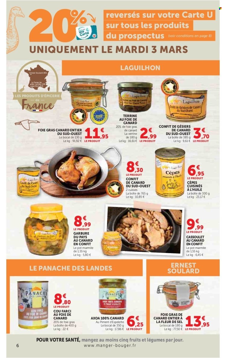 Catalogue U EXPRESS - Foire au gras