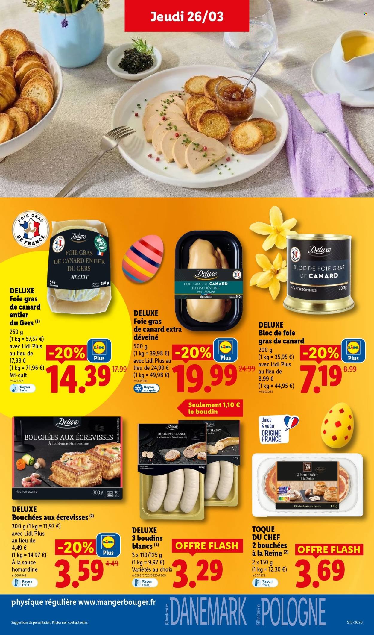 Catalogue LIDL - Les promos de la semaine (2026-03-26 - 2026-04-01)