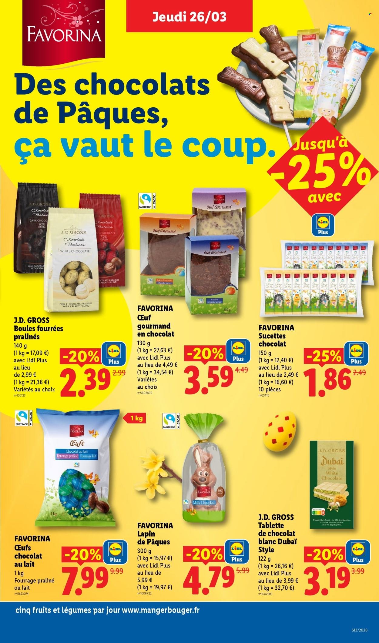 Catalogue LIDL - Les promos de la semaine (2026-03-26 - 2026-04-01)