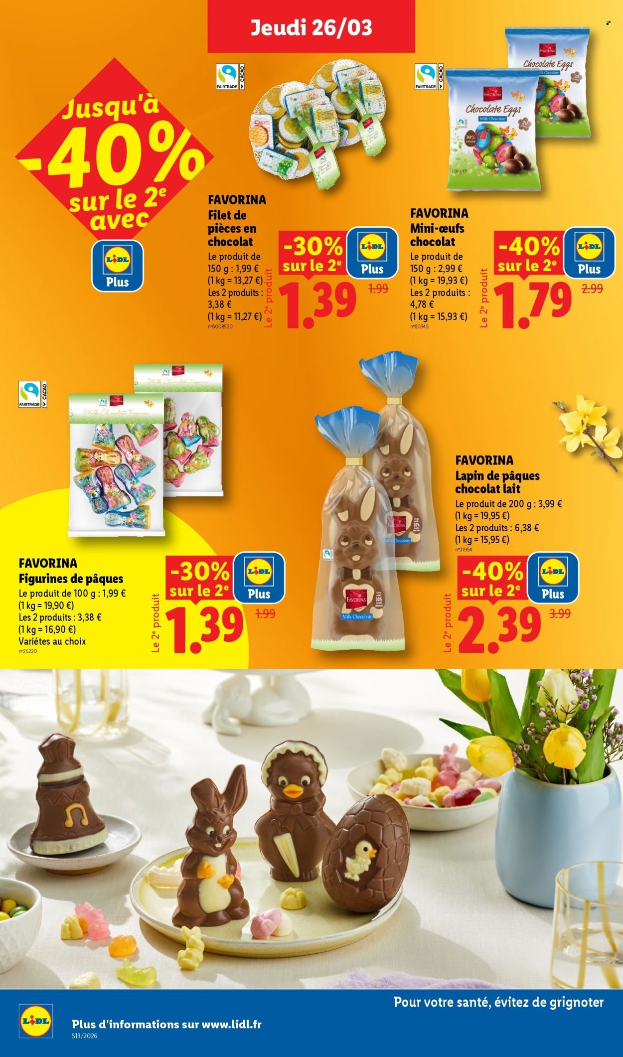 Catalogue LIDL - Les promos de la semaine (2026-03-26 - 2026-04-01)