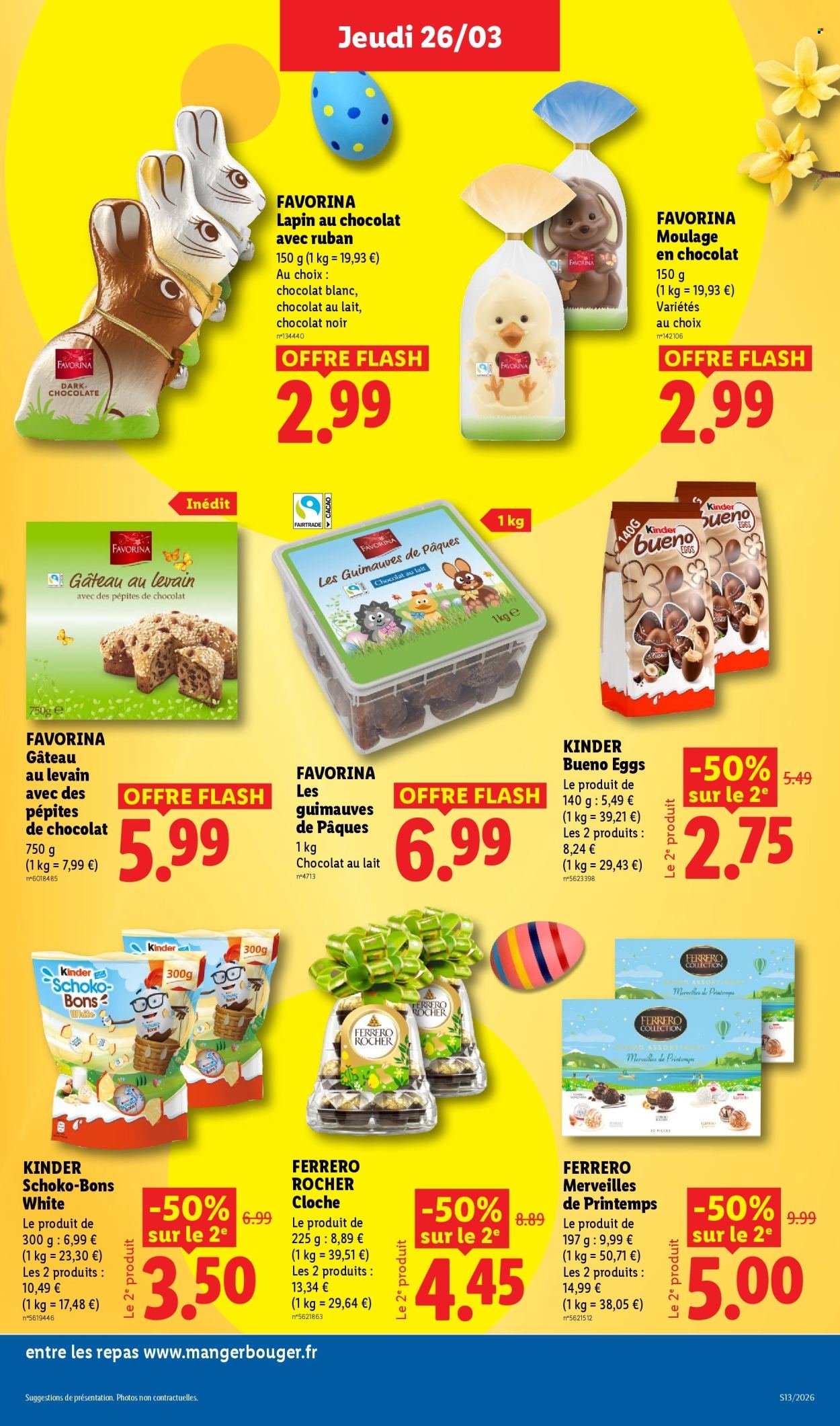 Catalogue LIDL - Les promos de la semaine (2026-03-26 - 2026-04-01)