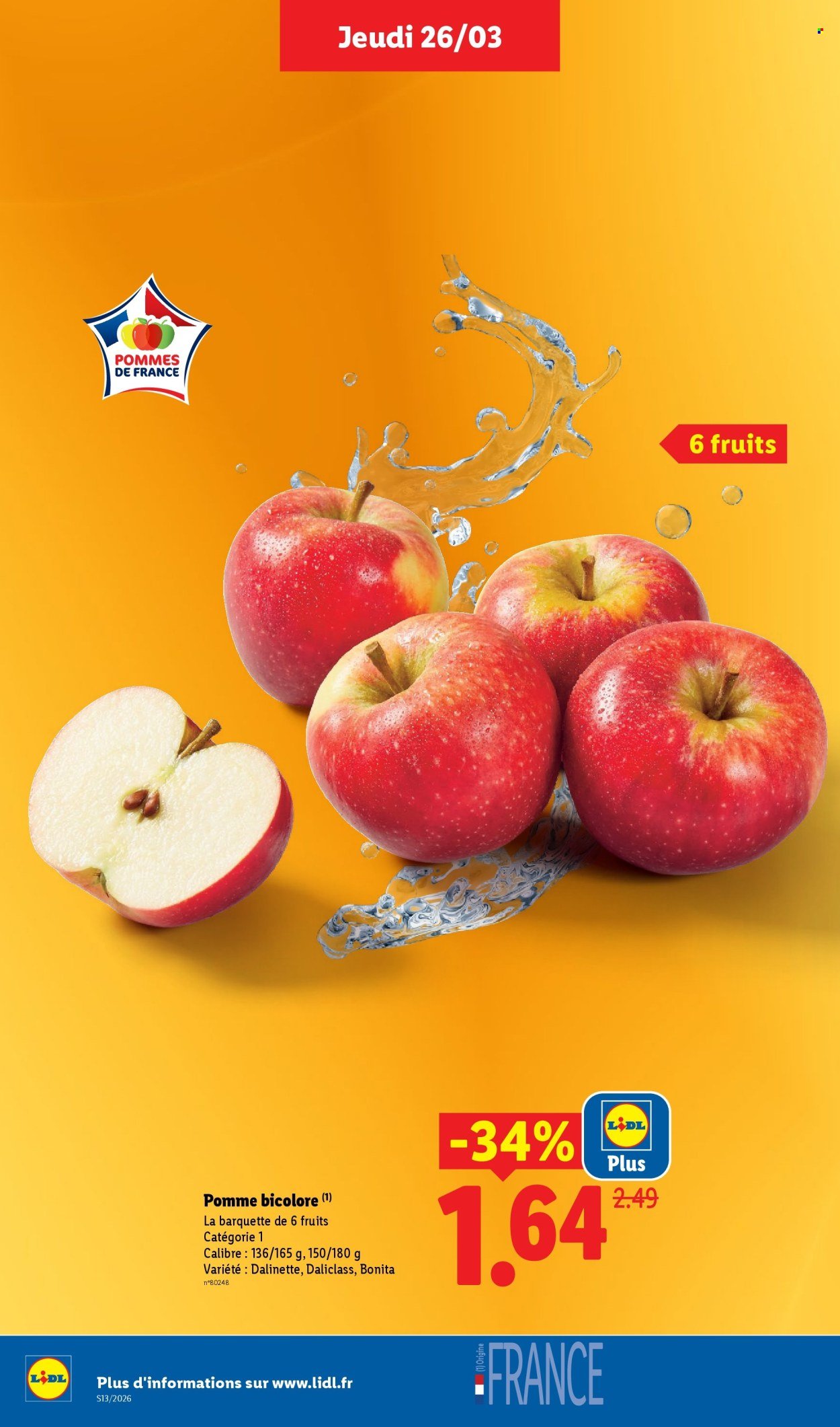 Catalogue LIDL - Les promos de la semaine (2026-03-26 - 2026-04-01)
