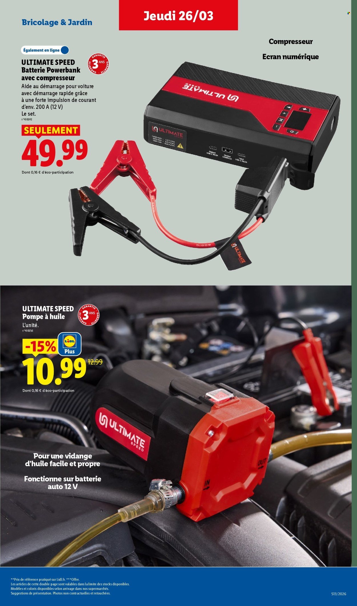 Catalogue LIDL - Les promos de la semaine (2026-03-26 - 2026-04-01)