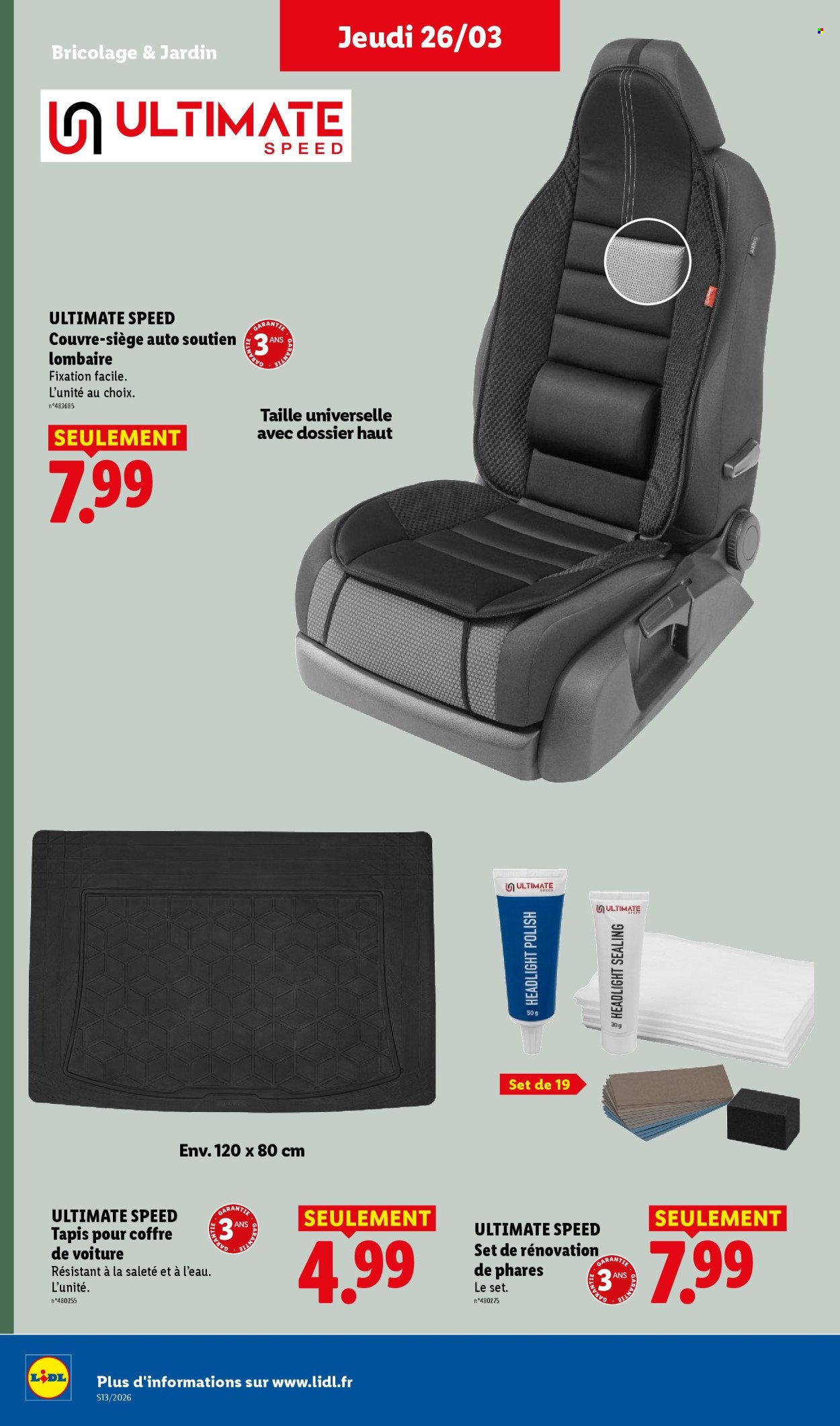 Catalogue LIDL - Les promos de la semaine (2026-03-26 - 2026-04-01)