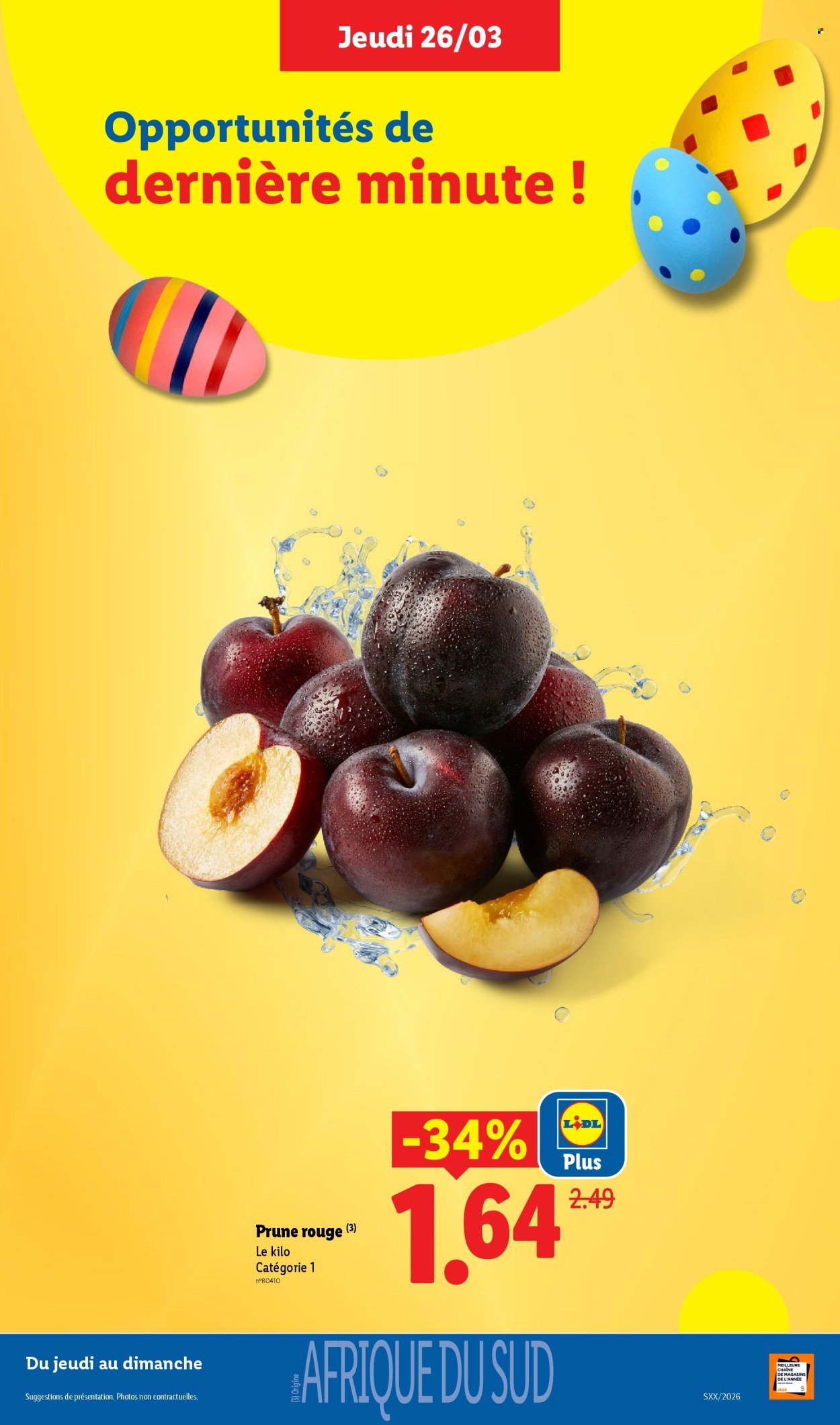 Catalogue LIDL - Les promos de la semaine (2026-03-26 - 2026-04-01)