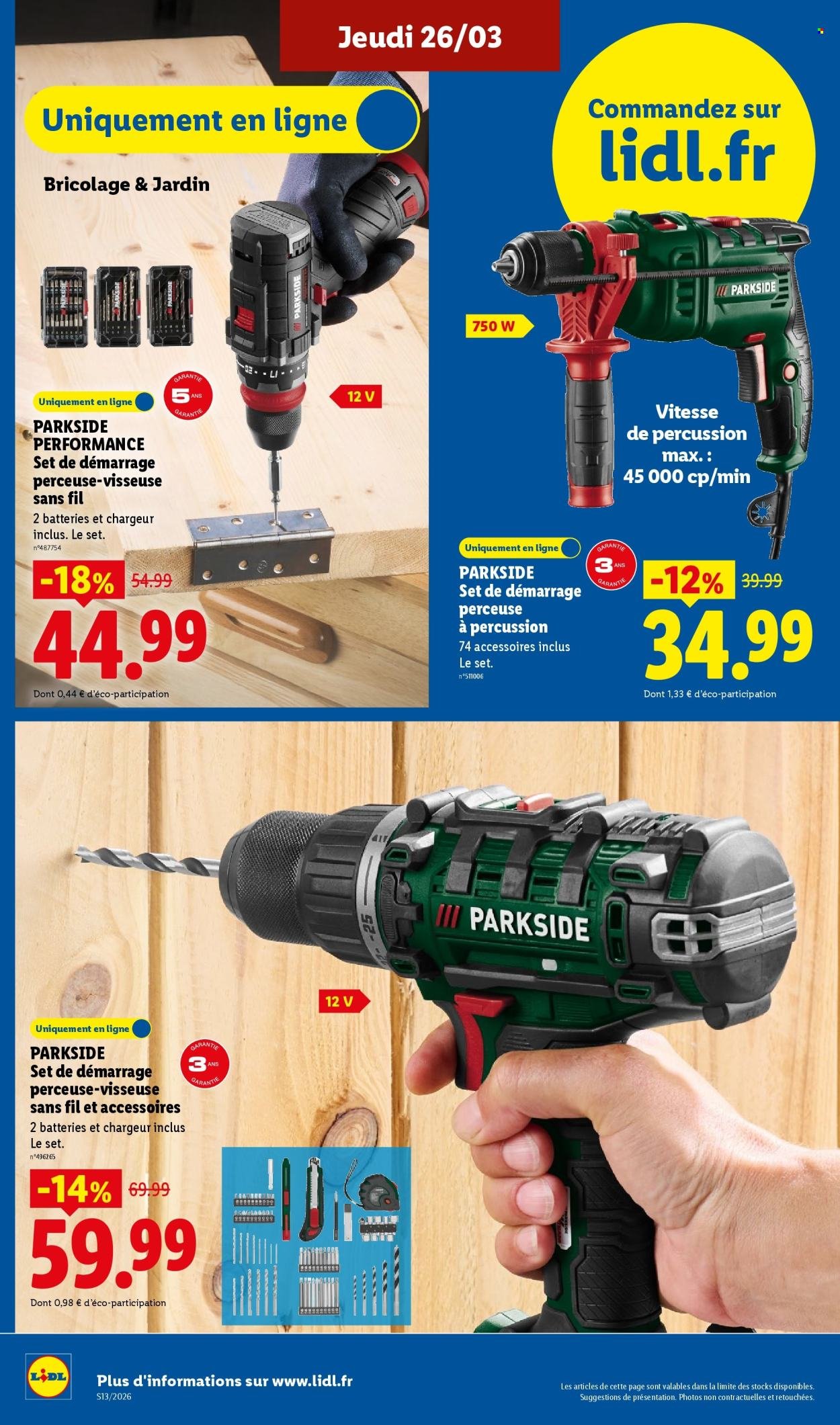 Catalogue LIDL - Les promos de la semaine (2026-03-26 - 2026-04-01)