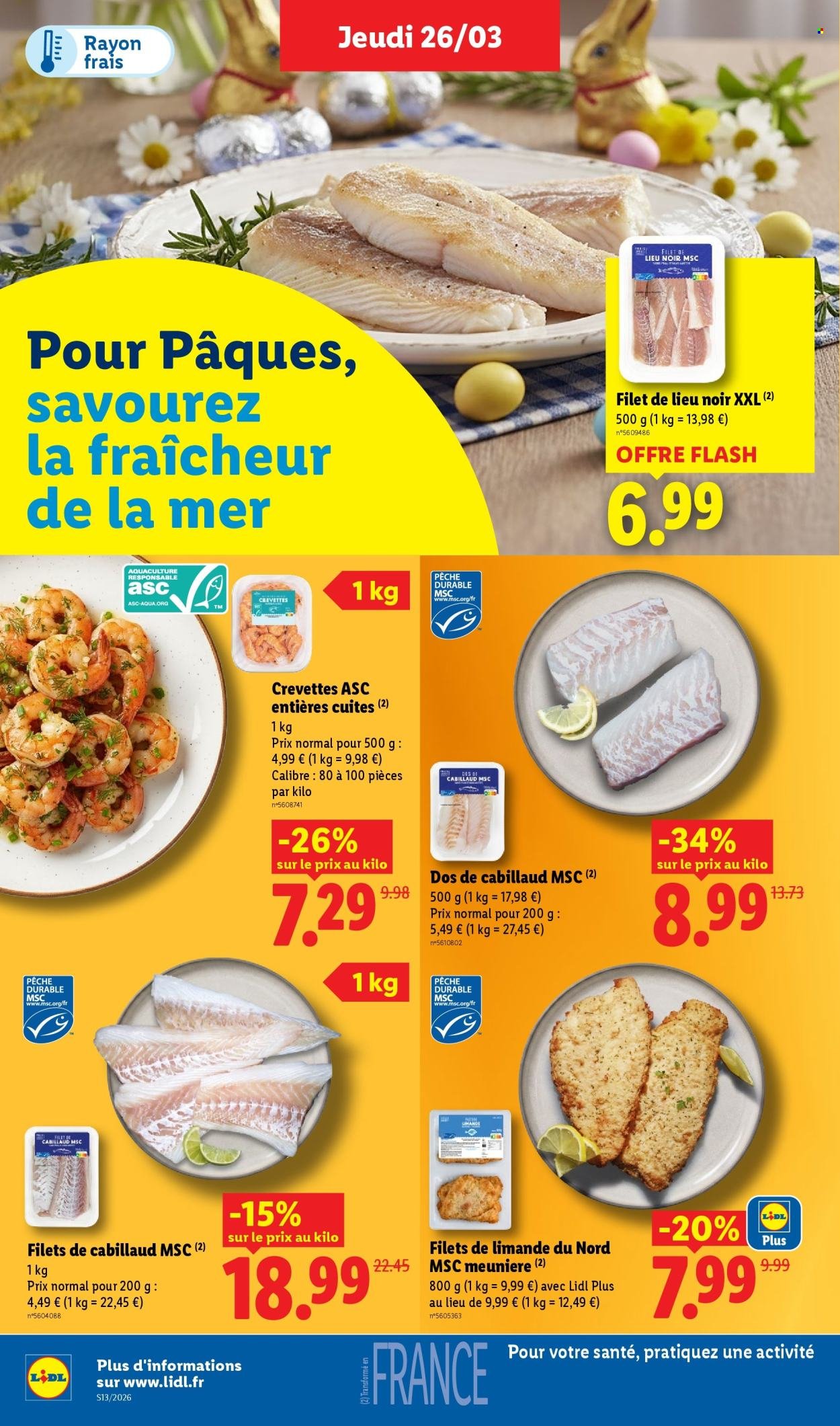 Catalogue LIDL - Les promos de la semaine (2026-03-26 - 2026-04-01)