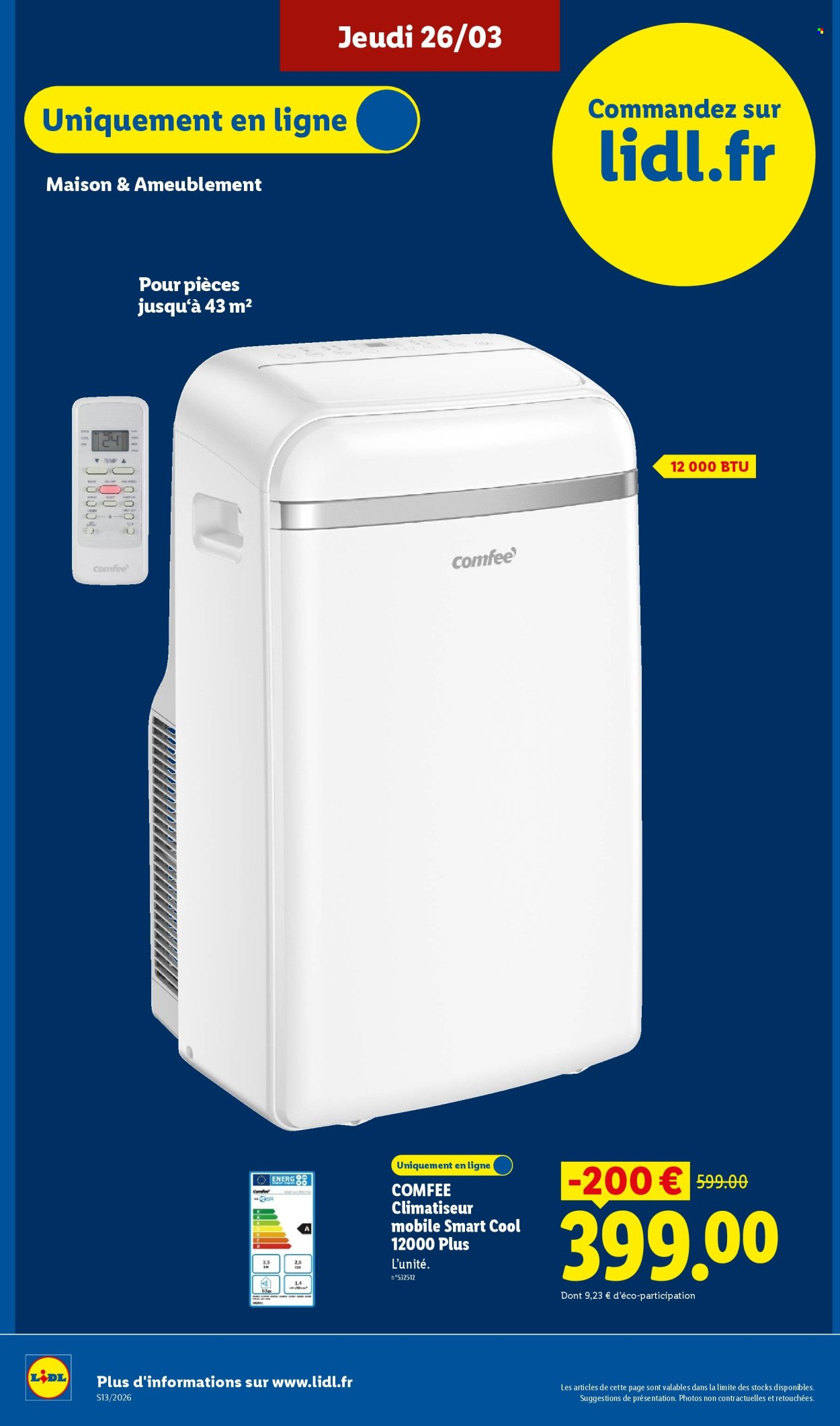 Catalogue LIDL - Les promos de la semaine (2026-03-26 - 2026-04-01)