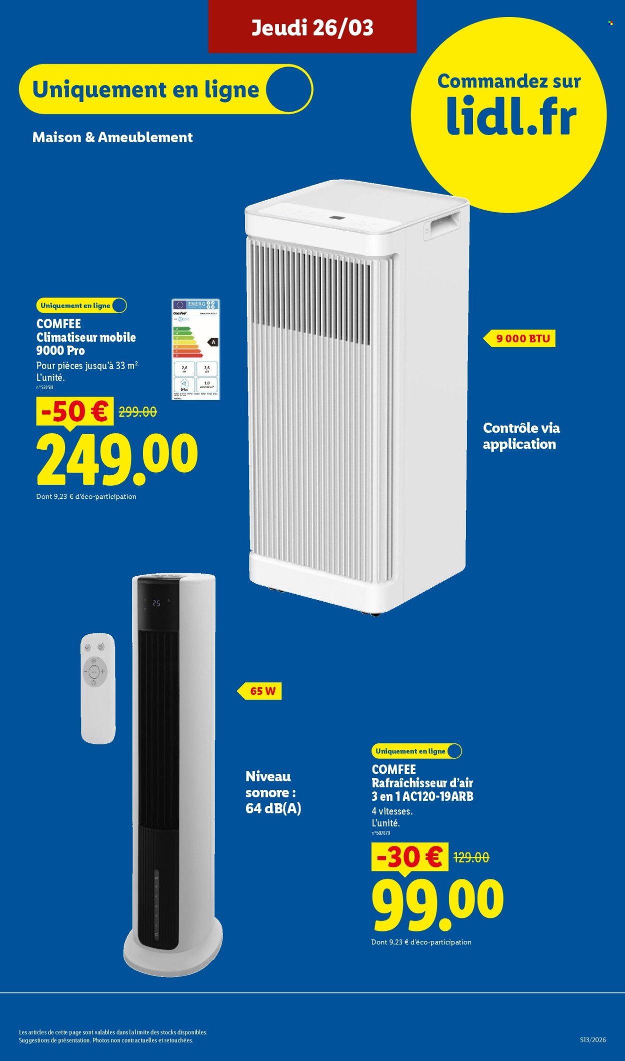 Catalogue LIDL - Les promos de la semaine (2026-03-26 - 2026-04-01)