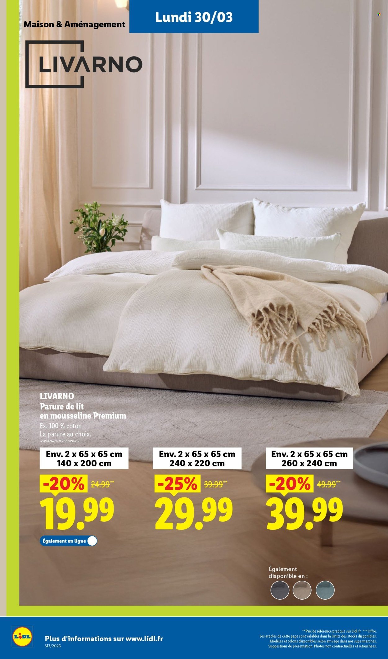 Catalogue LIDL - Les promos de la semaine (2026-03-26 - 2026-04-01)