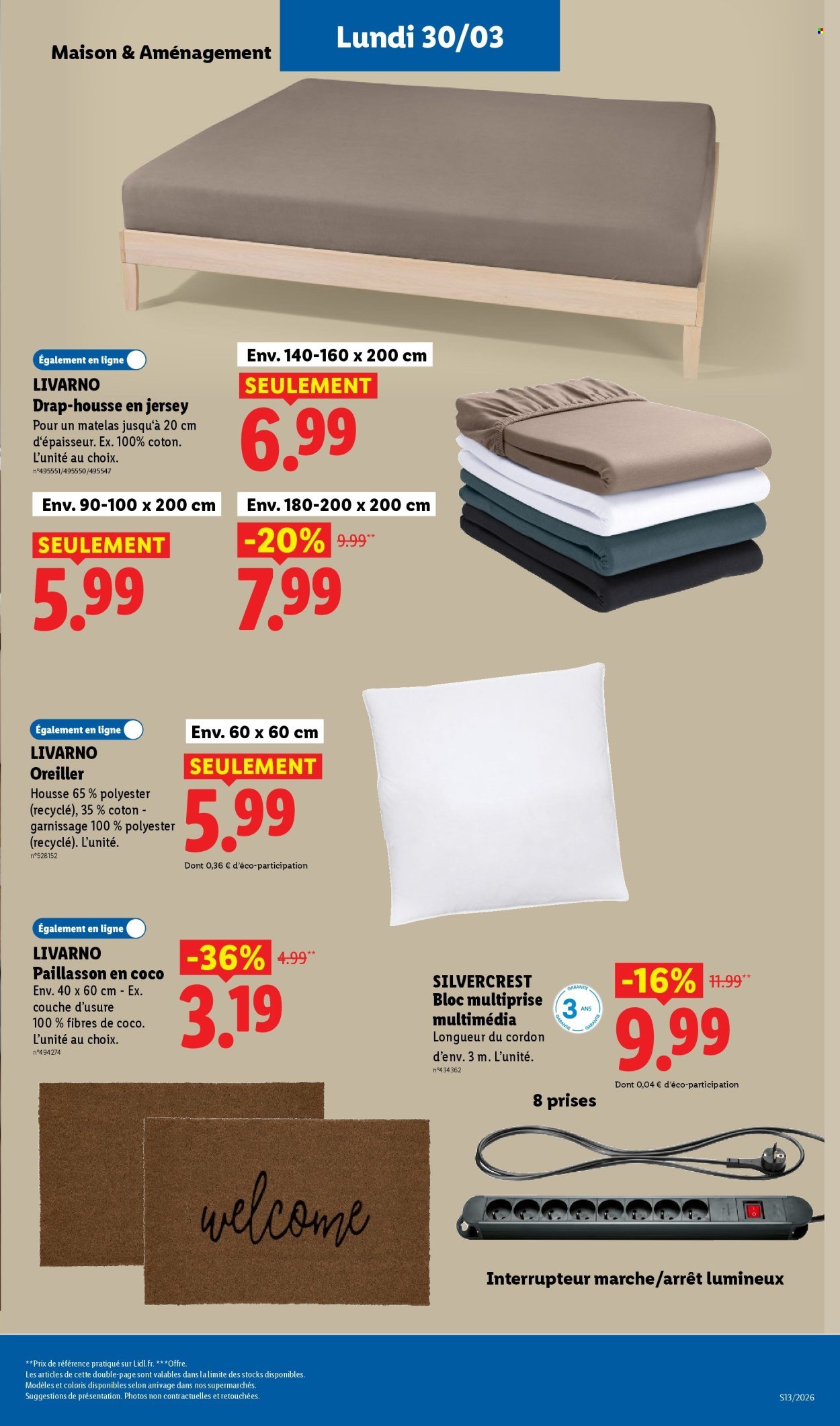 Catalogue LIDL - Les promos de la semaine (2026-03-26 - 2026-04-01)