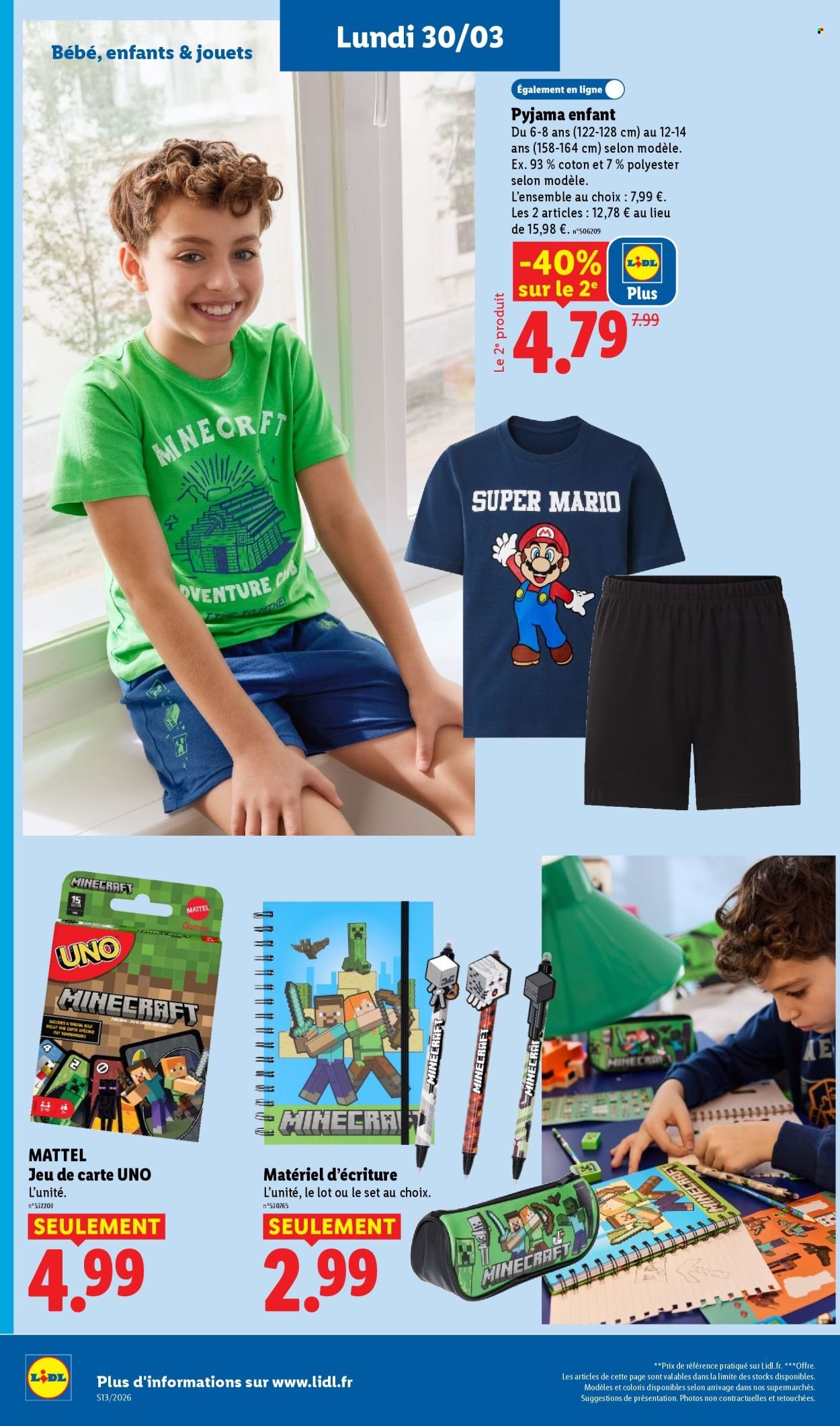 Catalogue LIDL - Les promos de la semaine (2026-03-26 - 2026-04-01)