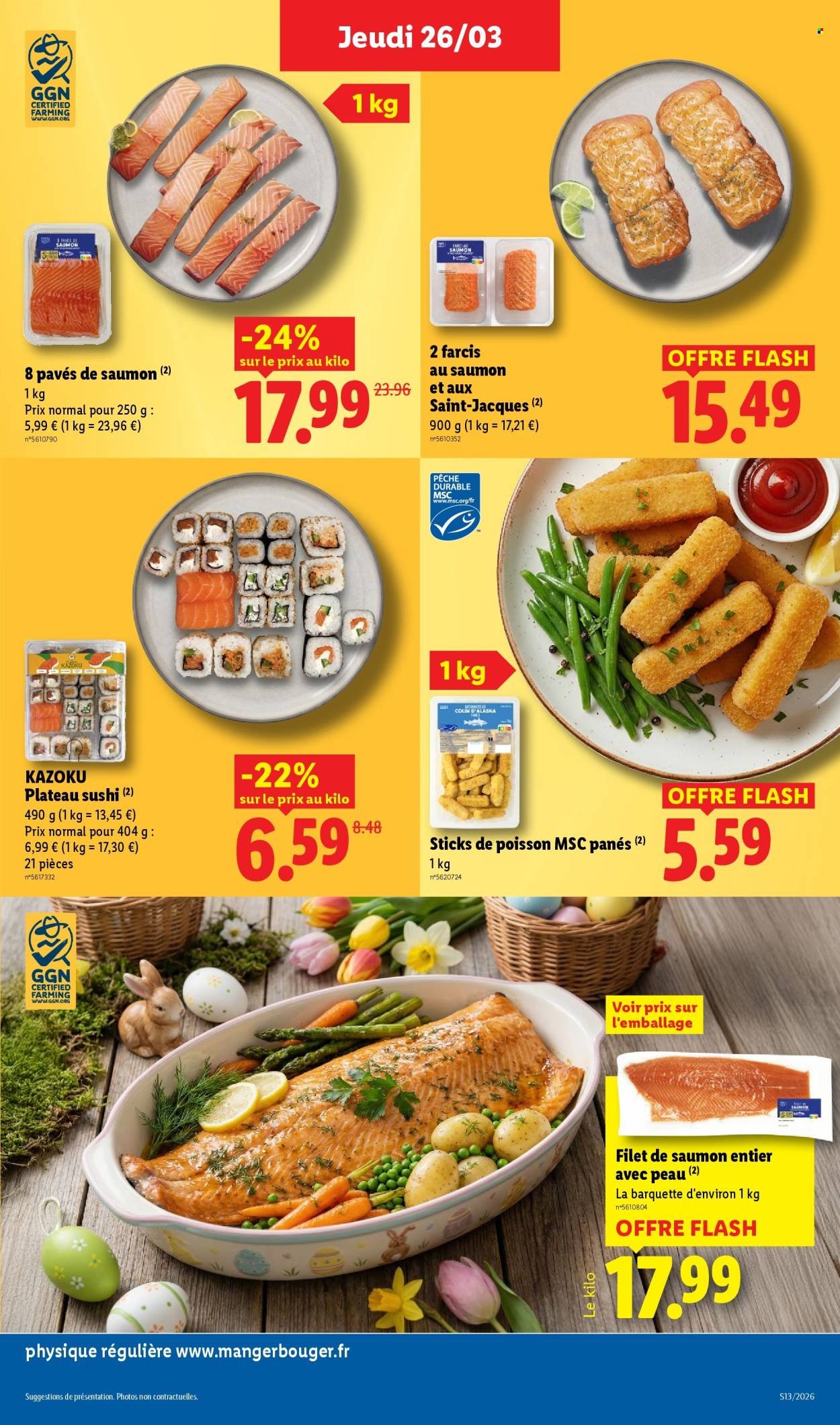 Catalogue LIDL - Les promos de la semaine (2026-03-26 - 2026-04-01)