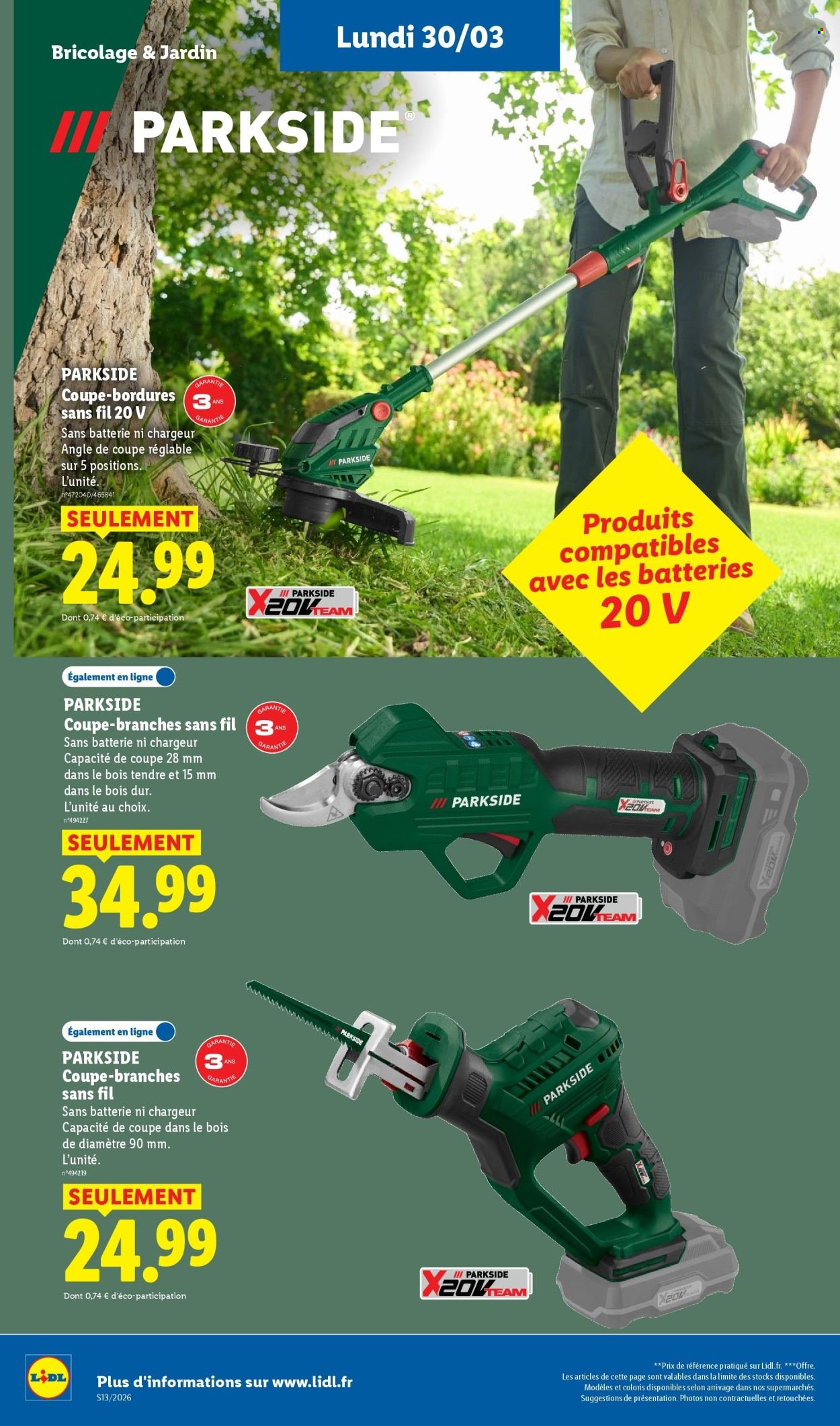 Catalogue LIDL - Les promos de la semaine (2026-03-26 - 2026-04-01)