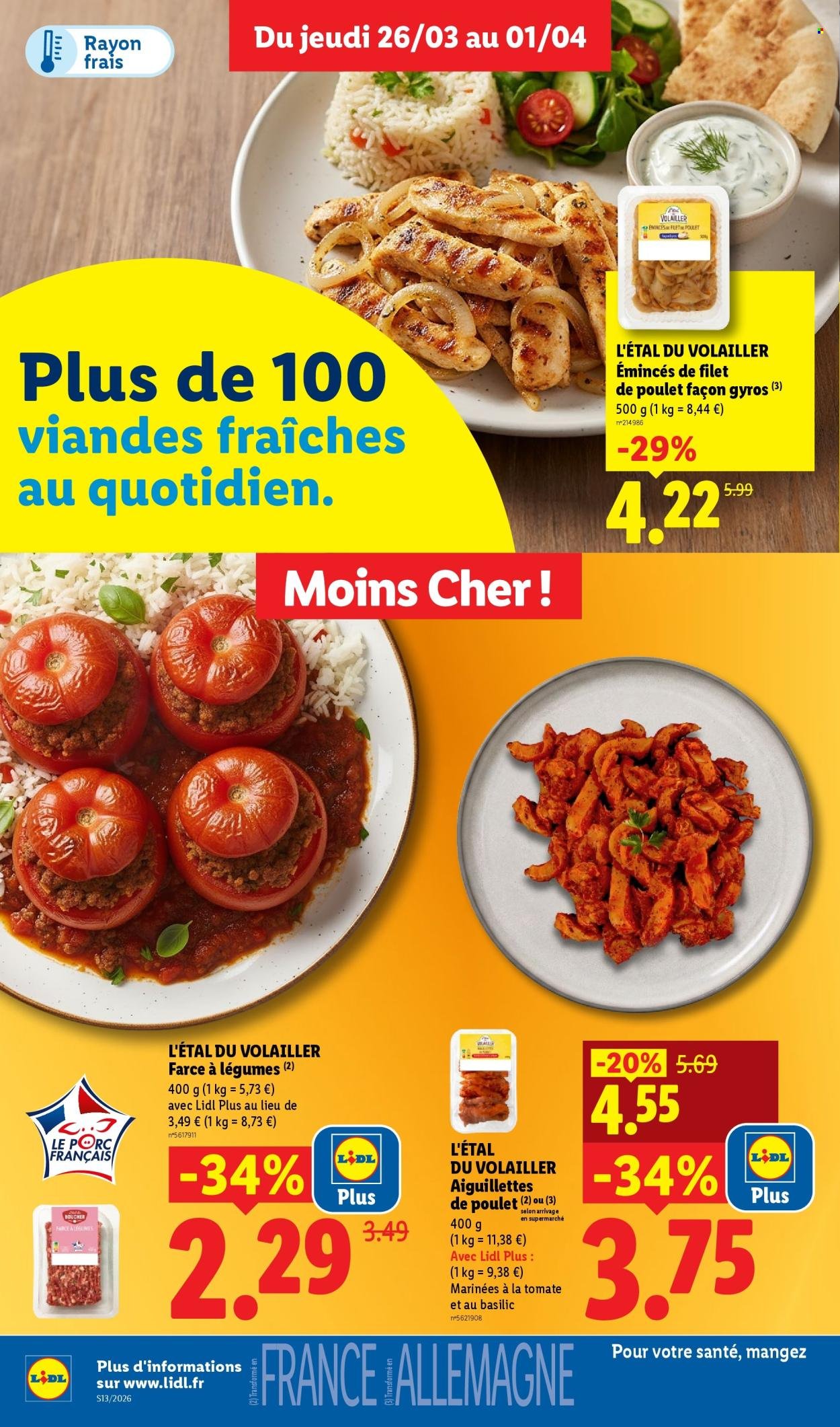 Catalogue LIDL - Les promos de la semaine (2026-03-26 - 2026-04-01)