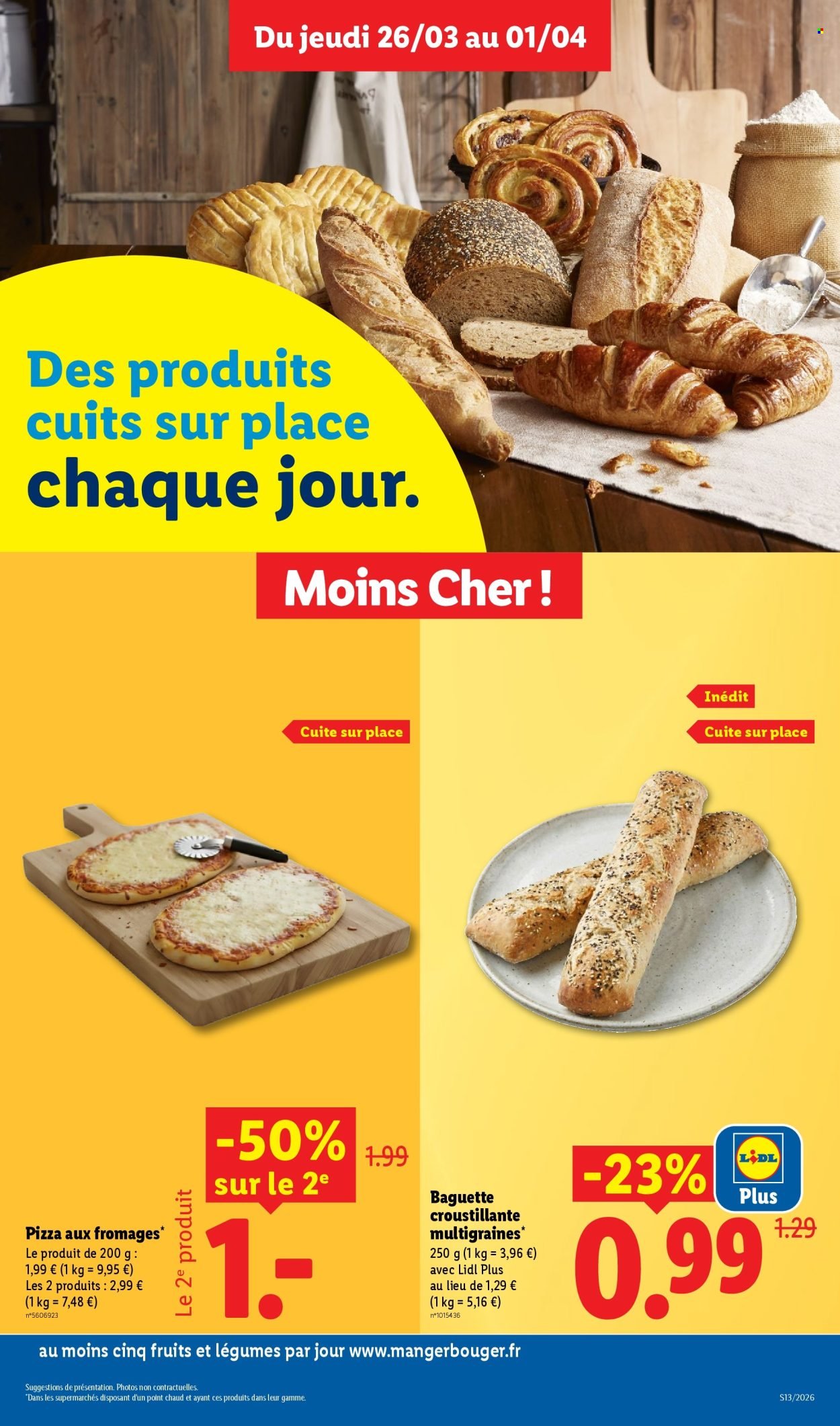 Catalogue LIDL - Les promos de la semaine (2026-03-26 - 2026-04-01)
