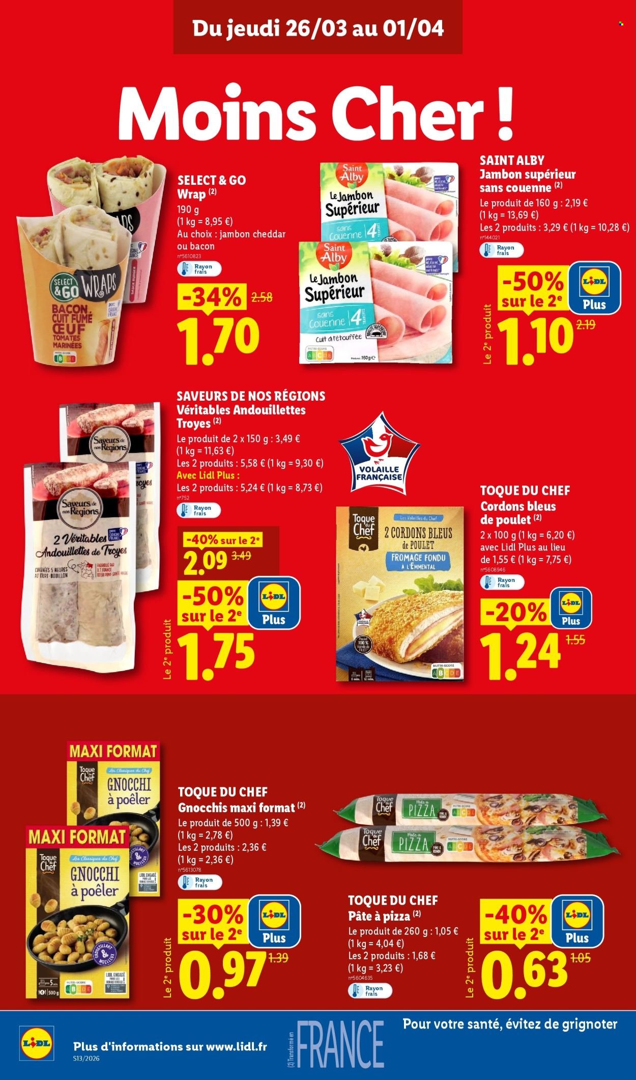 Catalogue LIDL - Les promos de la semaine (2026-03-26 - 2026-04-01)
