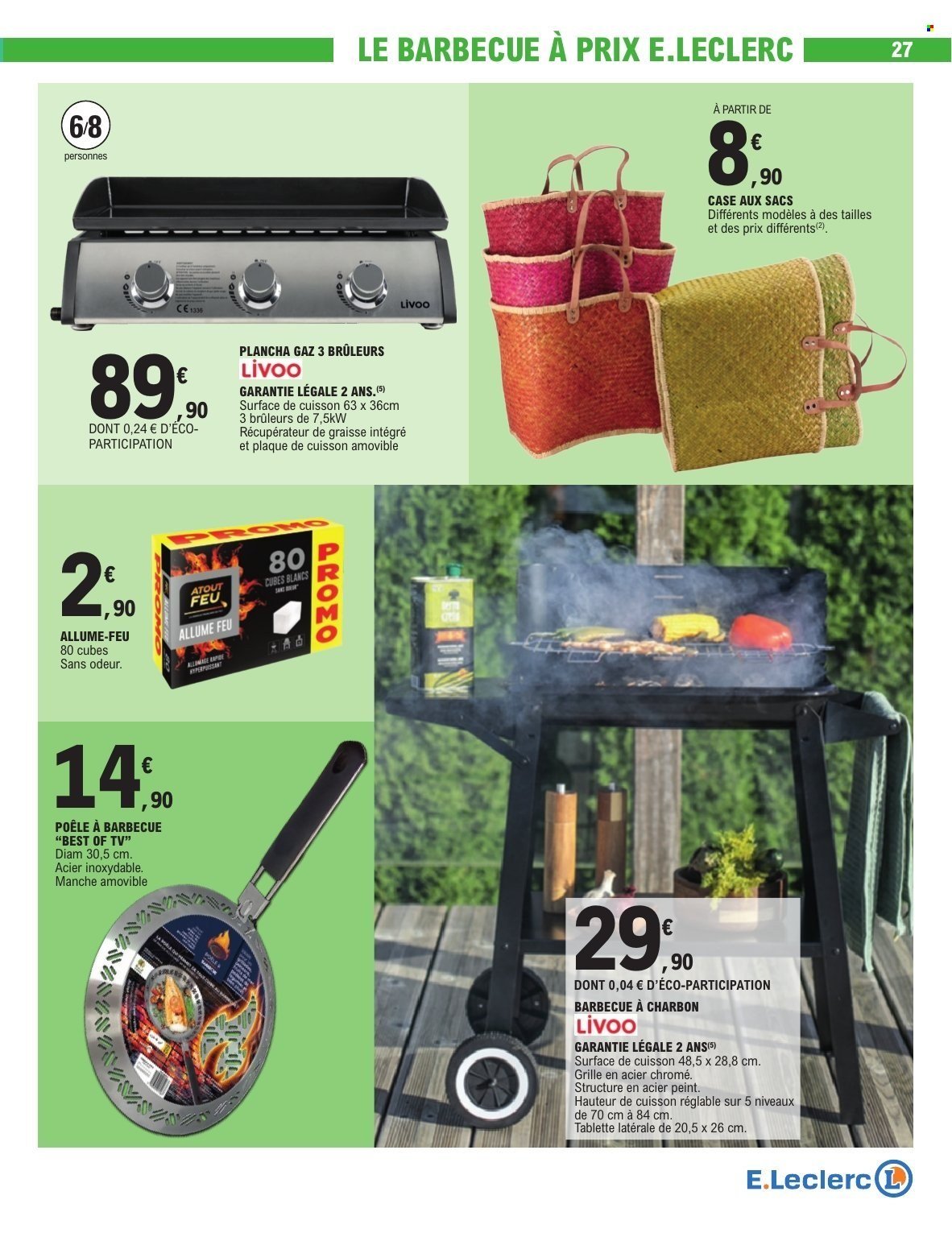 Catalogue E.LECLERC - BARBECUE & FOIRE AUX ROSES