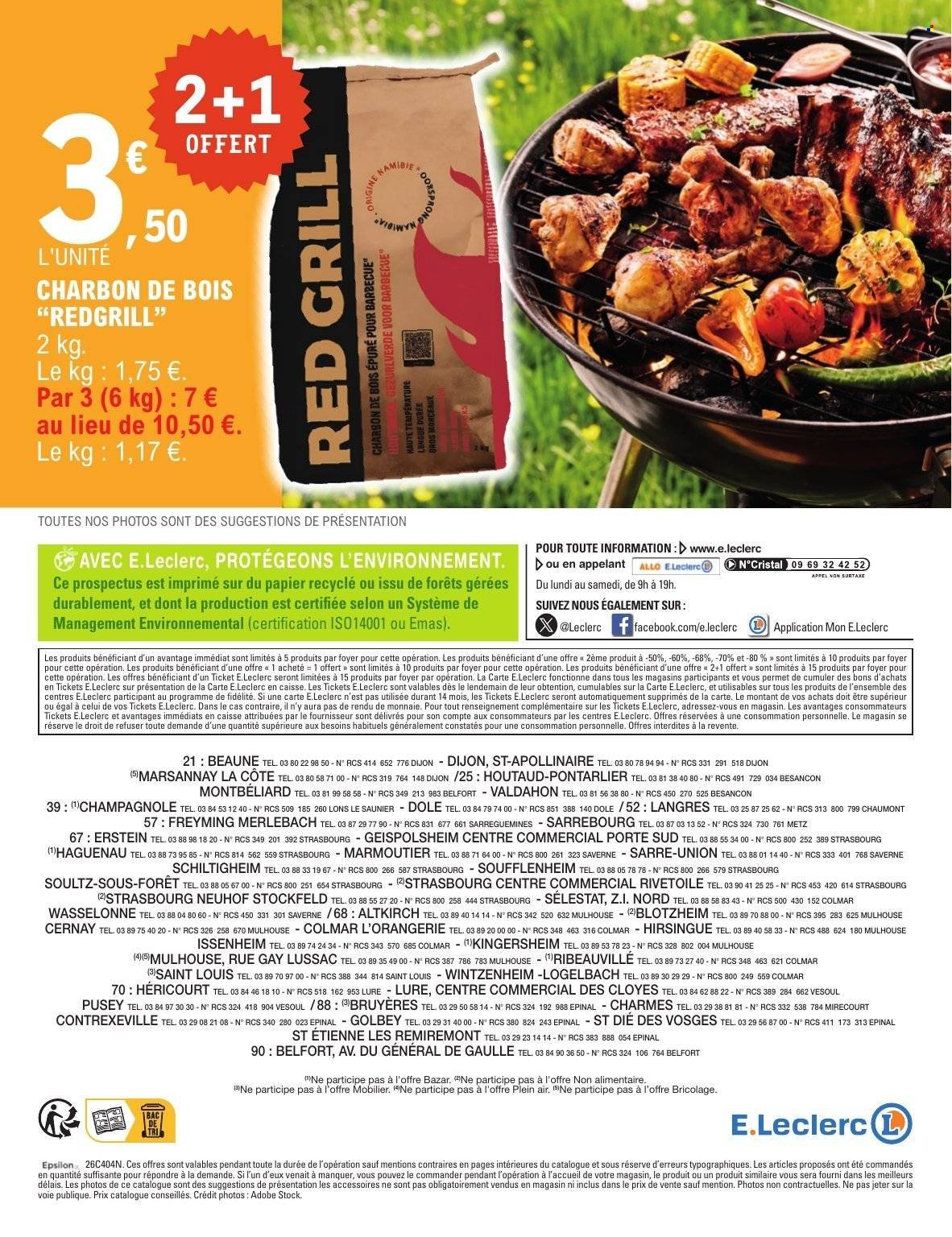 Catalogue E.LECLERC - BARBECUE & FOIRE AUX ROSES