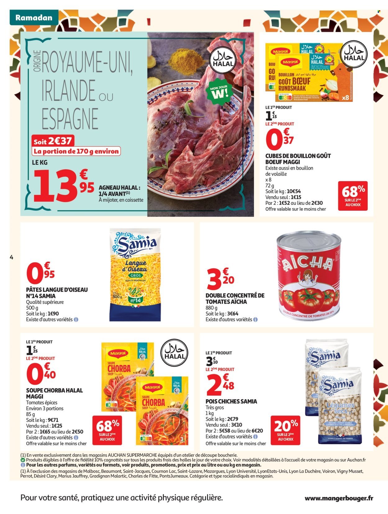 Catalogue AUCHAN - Promos Ramadan supers