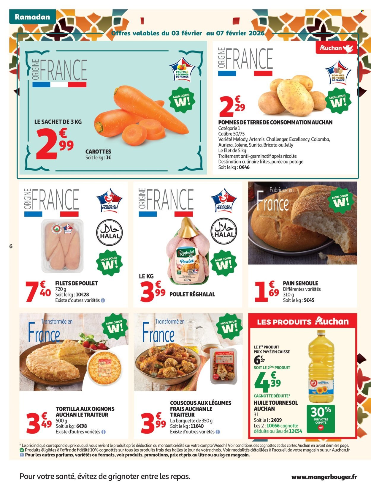 Catalogue AUCHAN - Promos Ramadan supers