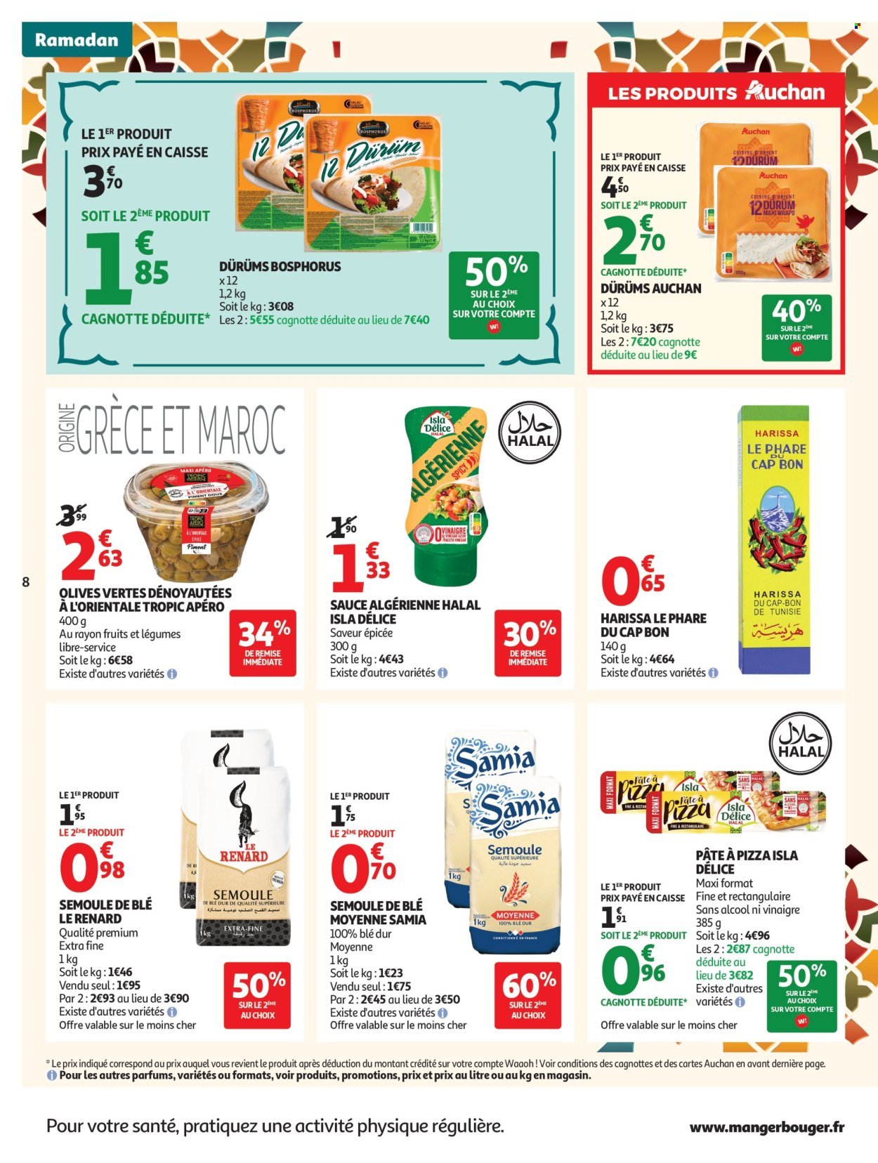 Catalogue AUCHAN - Promos Ramadan supers