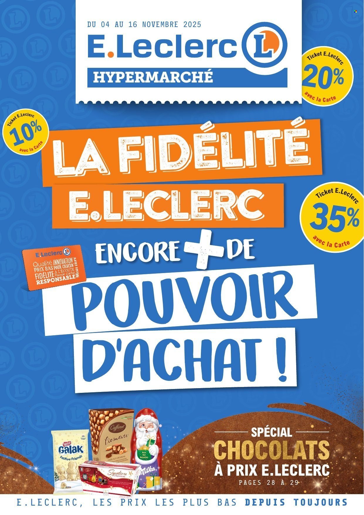Catalogue E.LECLERC - Du mardi 4 novembre 2025