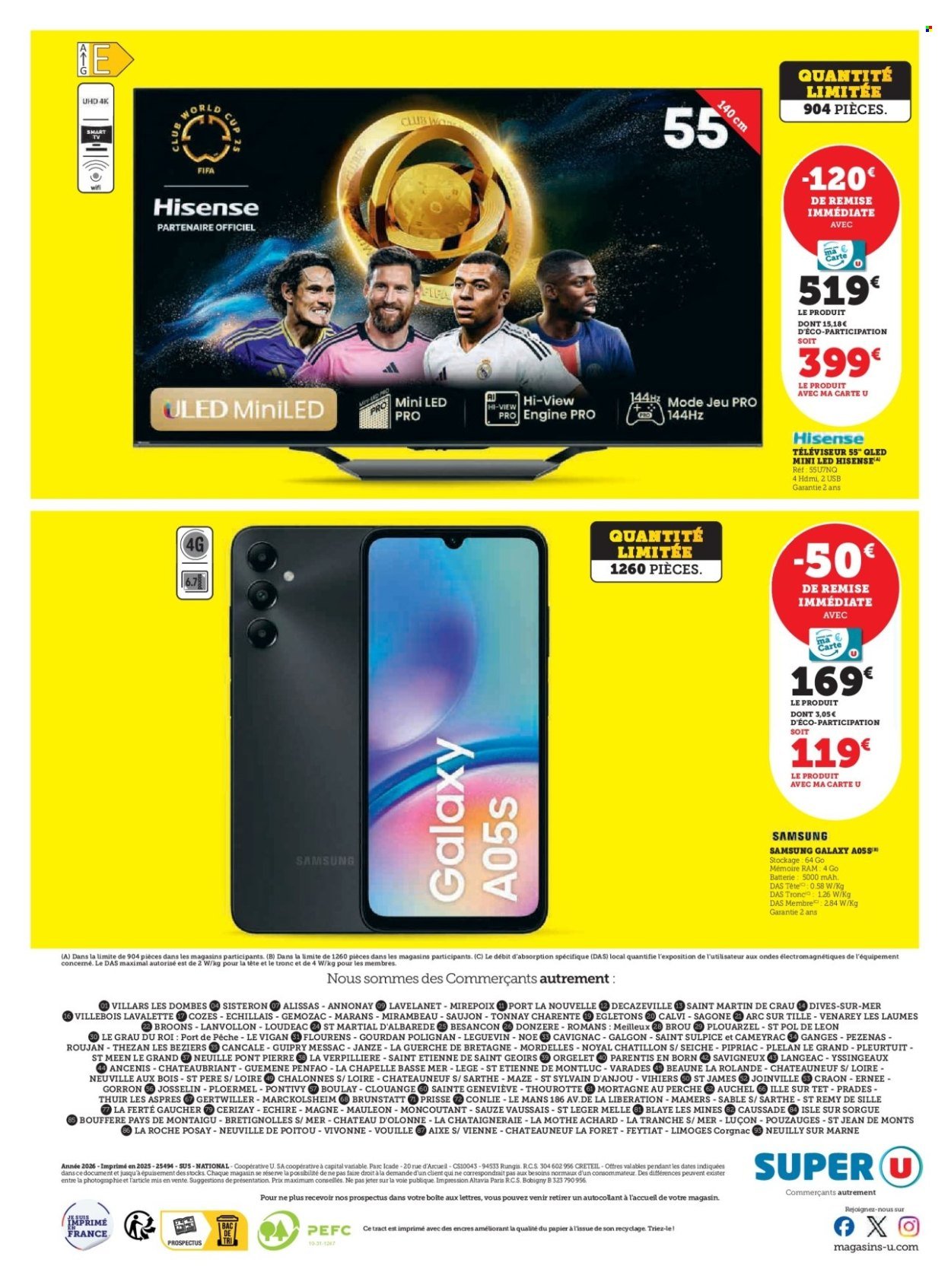 Catalogue SUPER U - Ventes exceptionnelles !