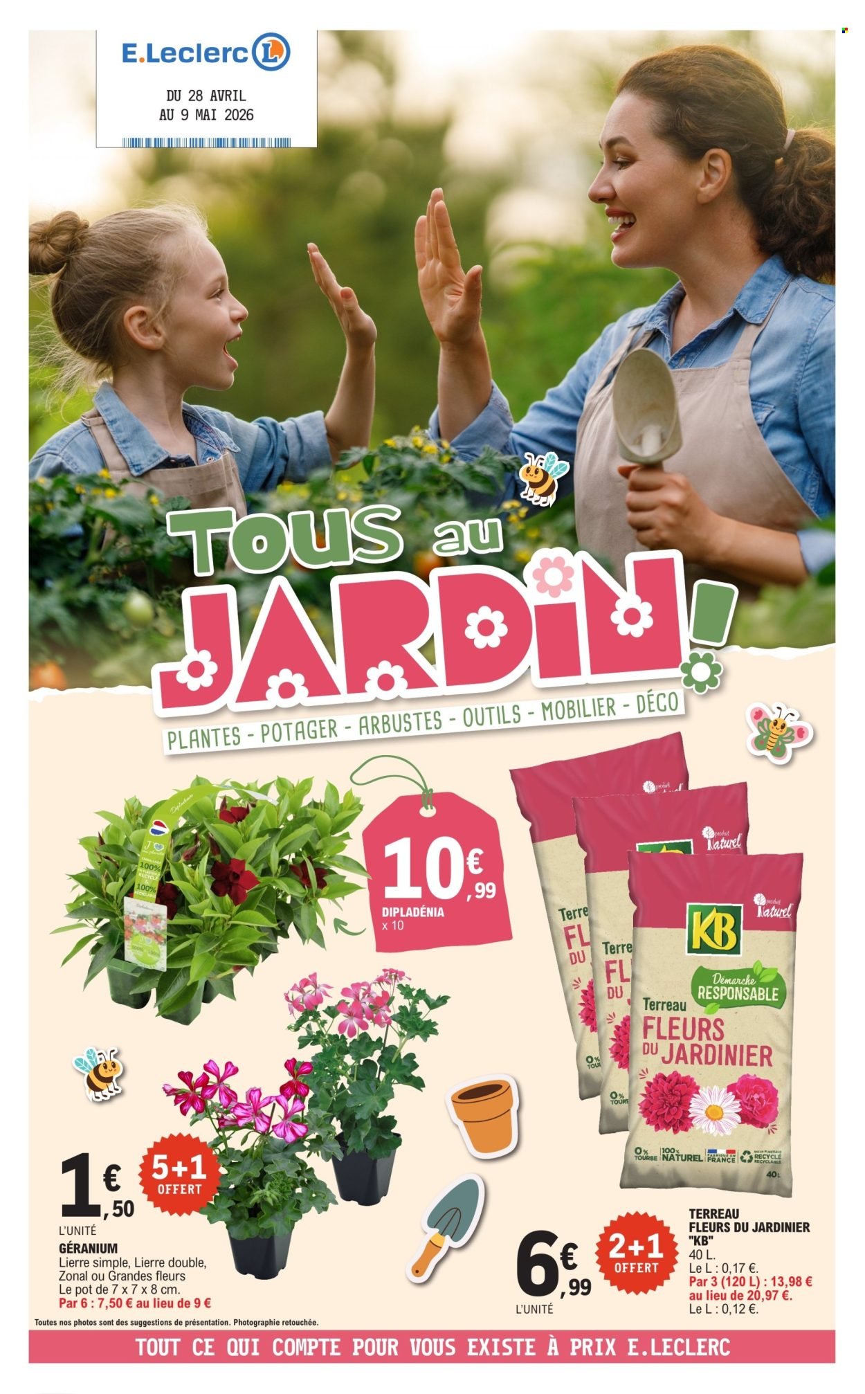Catalogue E.LECLERC - TOUS AU JARDIN