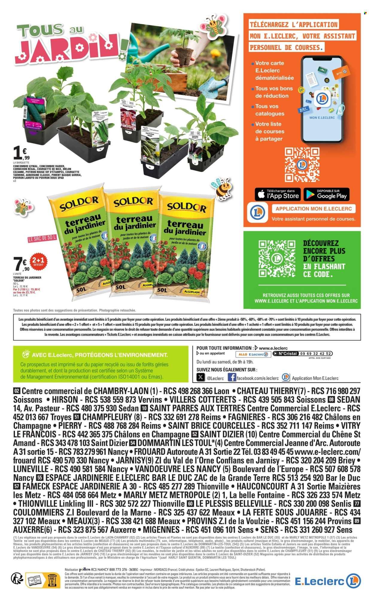 Catalogue E.LECLERC - TOUS AU JARDIN