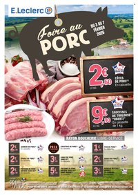 Catalogue E.LECLERC - FOIRE PORC N°2