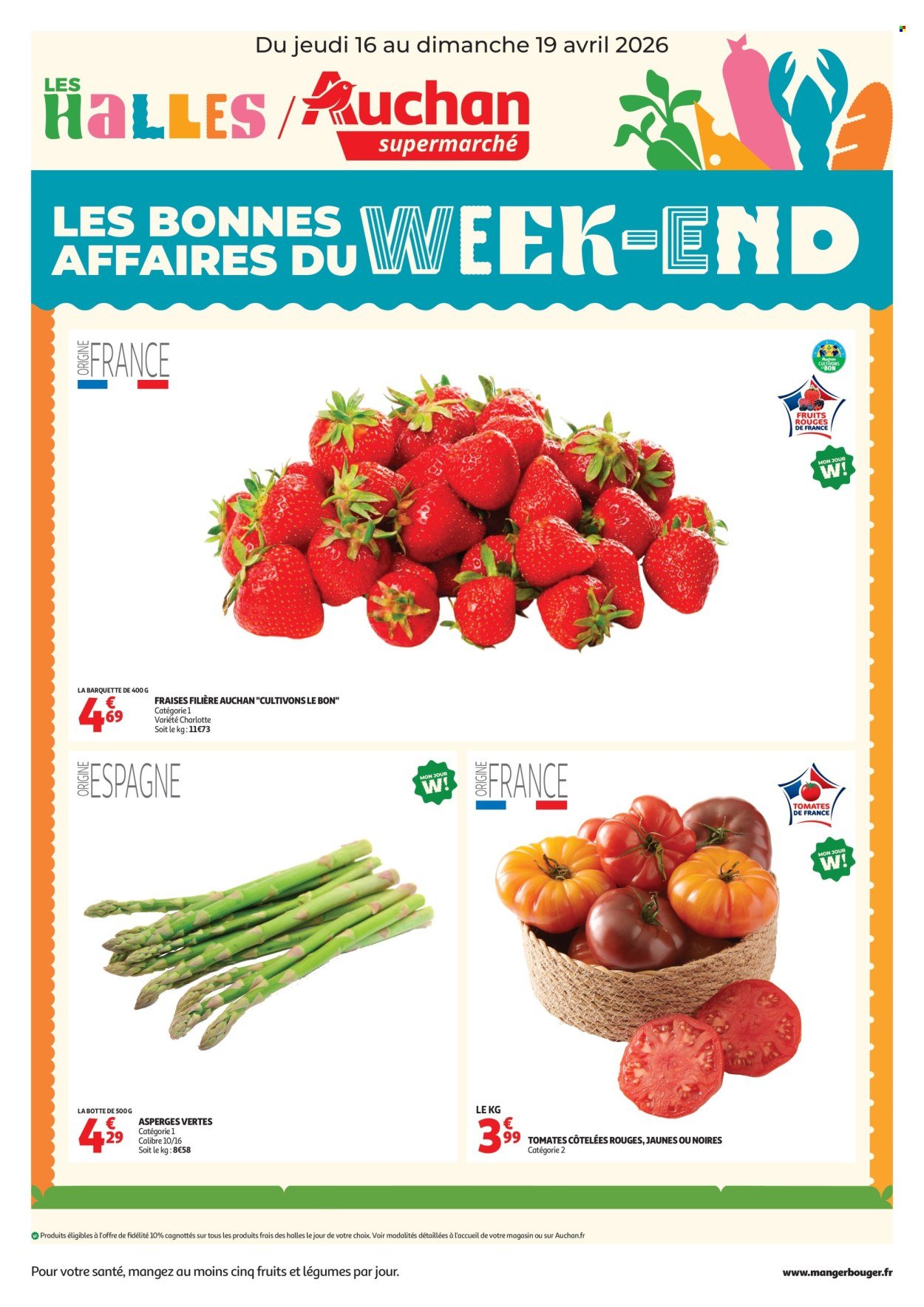 Catalogue AUCHAN - Les bons plans du week-end dans votre super !