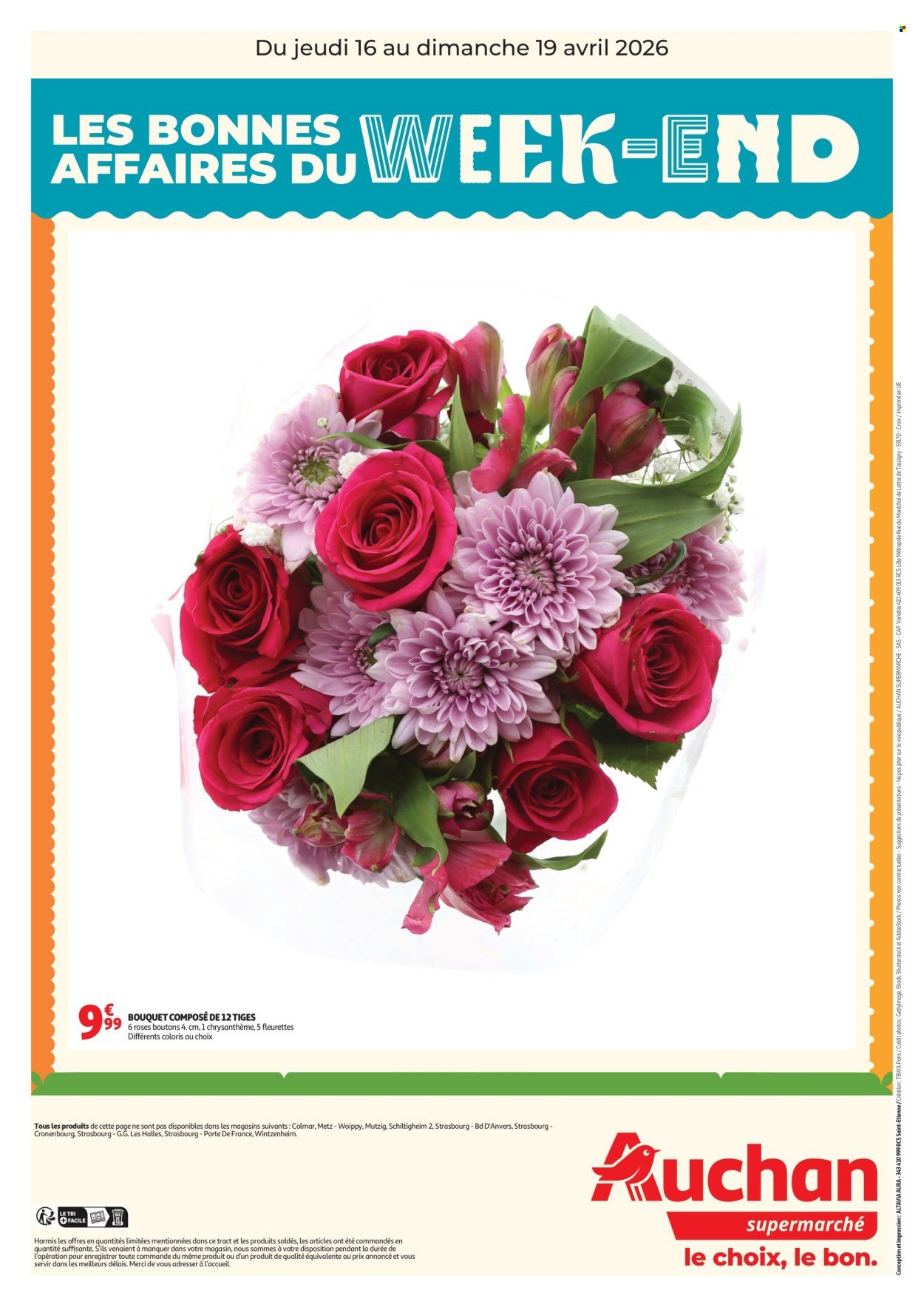 Catalogue AUCHAN - Les bons plans du week-end dans votre super !