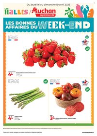 Catalogue AUCHAN - Les bons plans du week-end dans votre super !