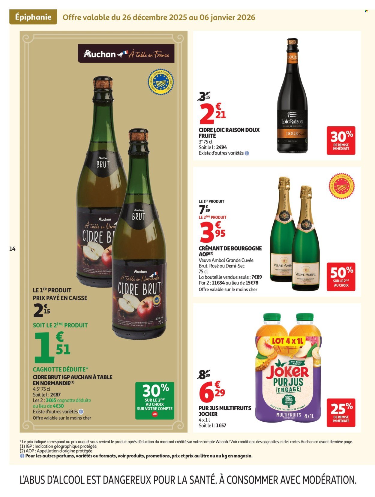Catalogue AUCHAN - Du fromage au bon prix (2025-12-26 - 2025-12-31)