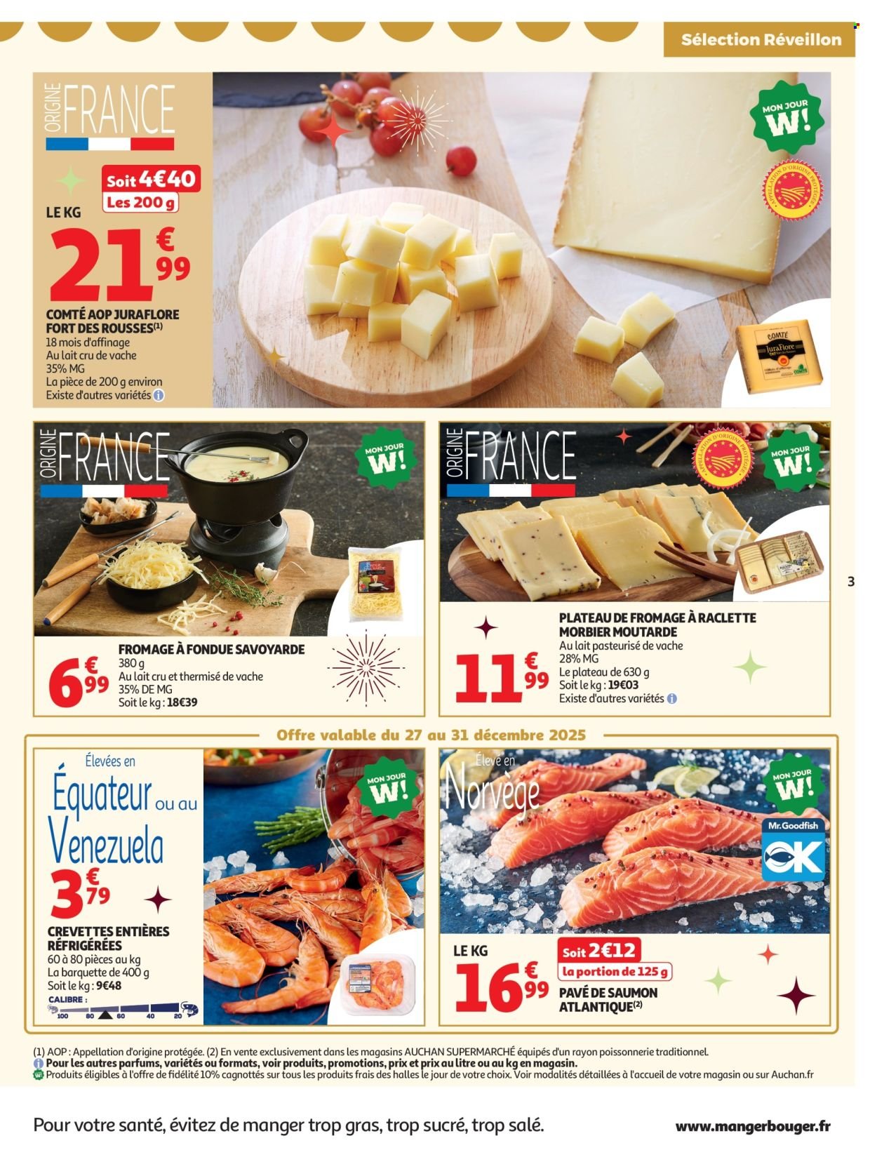 Catalogue AUCHAN - Du fromage au bon prix