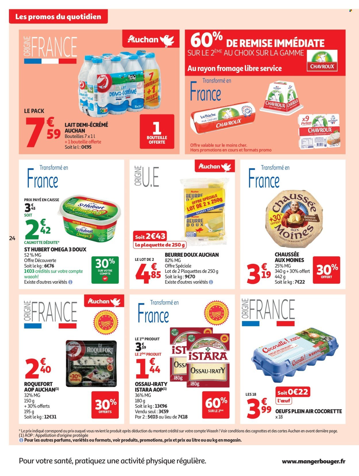 Catalogue AUCHAN - Du fromage au bon prix (2025-12-26 - 2025-12-31)