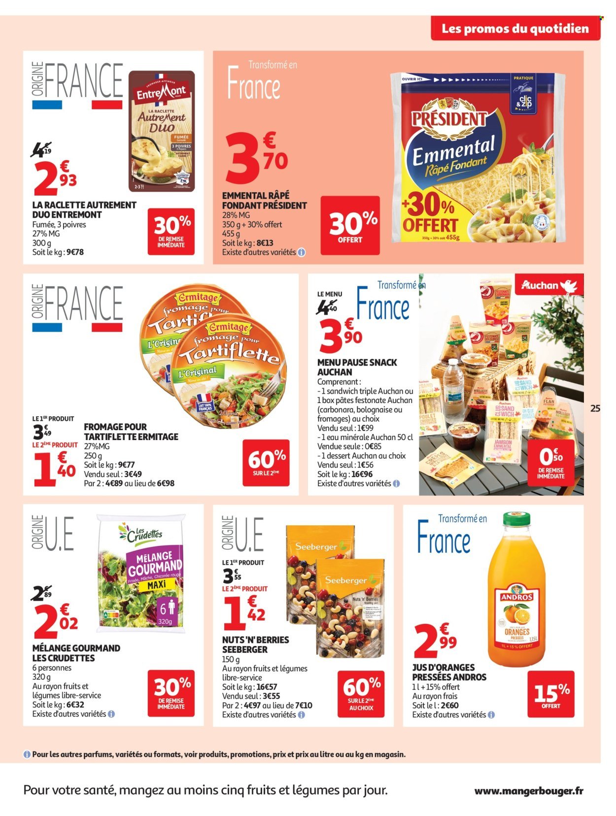 Catalogue AUCHAN - Du fromage au bon prix (2025-12-26 - 2025-12-31)