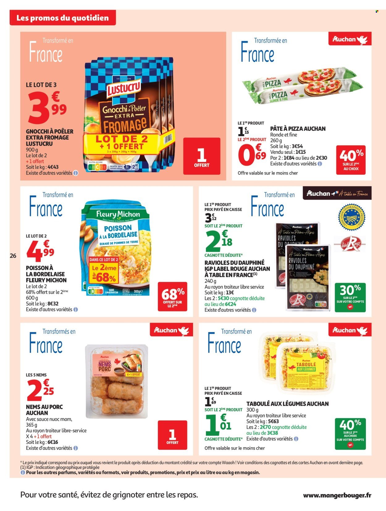 Catalogue AUCHAN - Du fromage au bon prix (2025-12-26 - 2025-12-31)