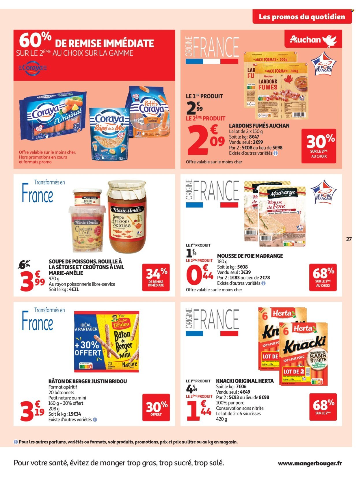 Catalogue AUCHAN - Du fromage au bon prix (2025-12-26 - 2025-12-31)