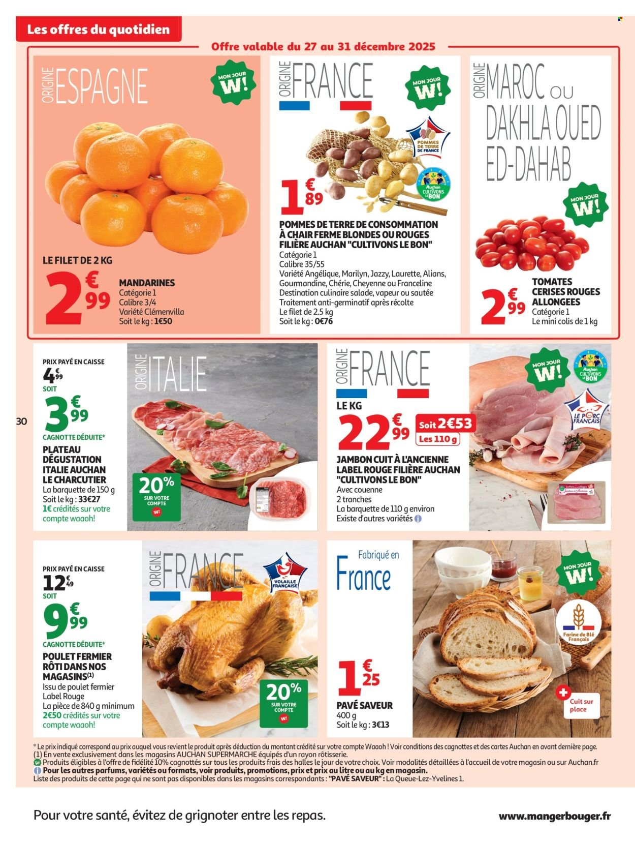 Catalogue AUCHAN - Du fromage au bon prix